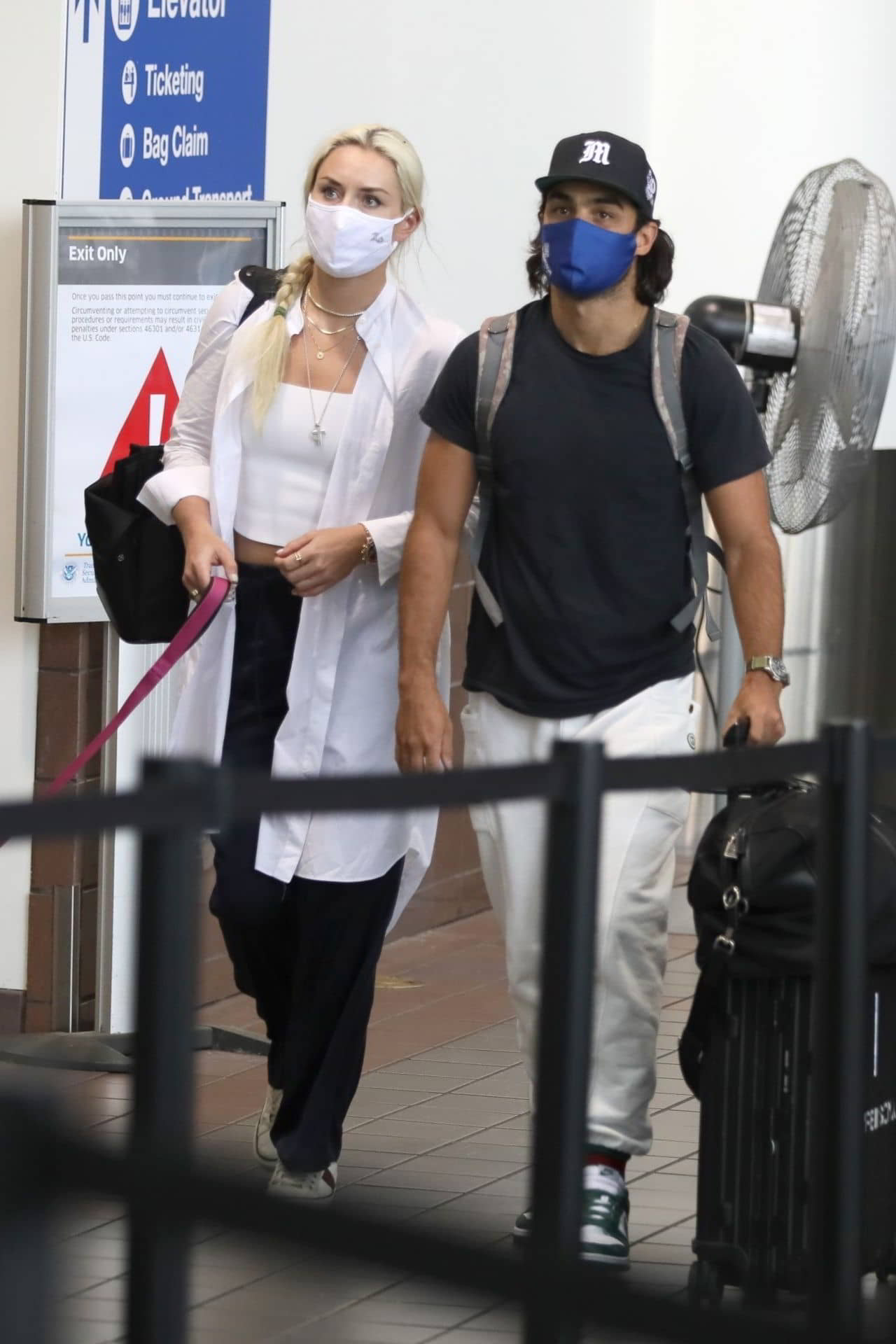 Lindsey Vonn at LAX in LA, August 24, 2021 - 1