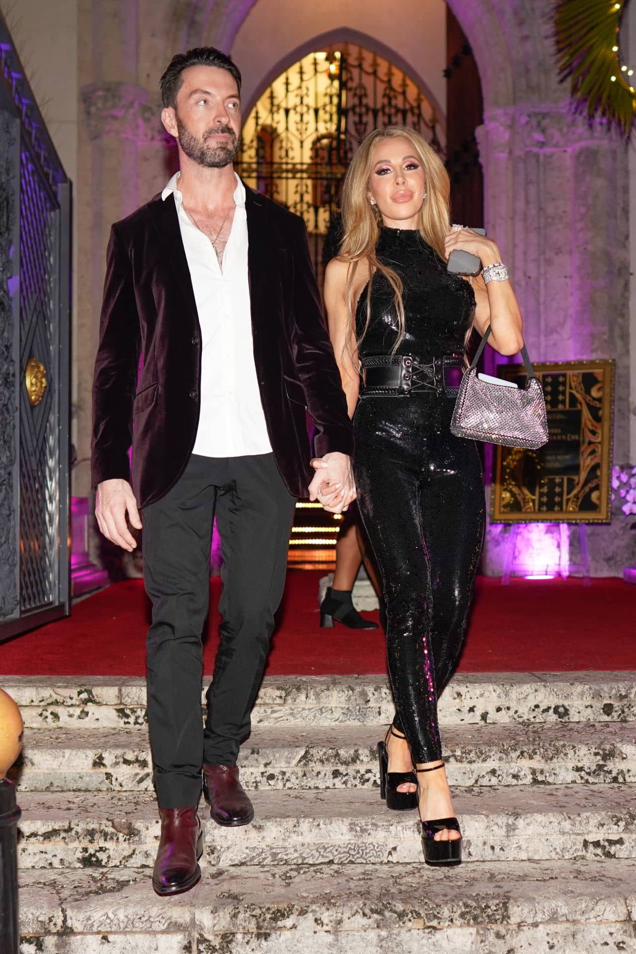 Lisa Hochstein at Versace Mansion in Miami Beach, January 1, 2023 - 1