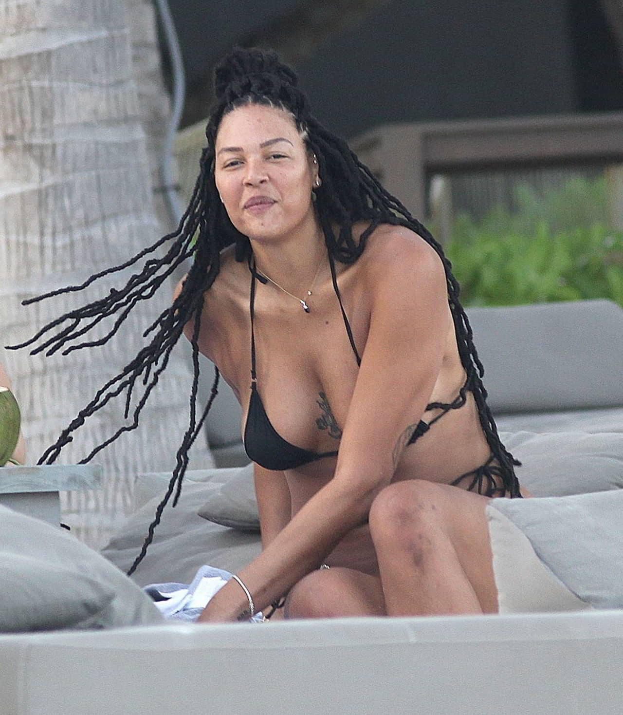 Liz Cambage in Tulum, January 1, 2023 - 1