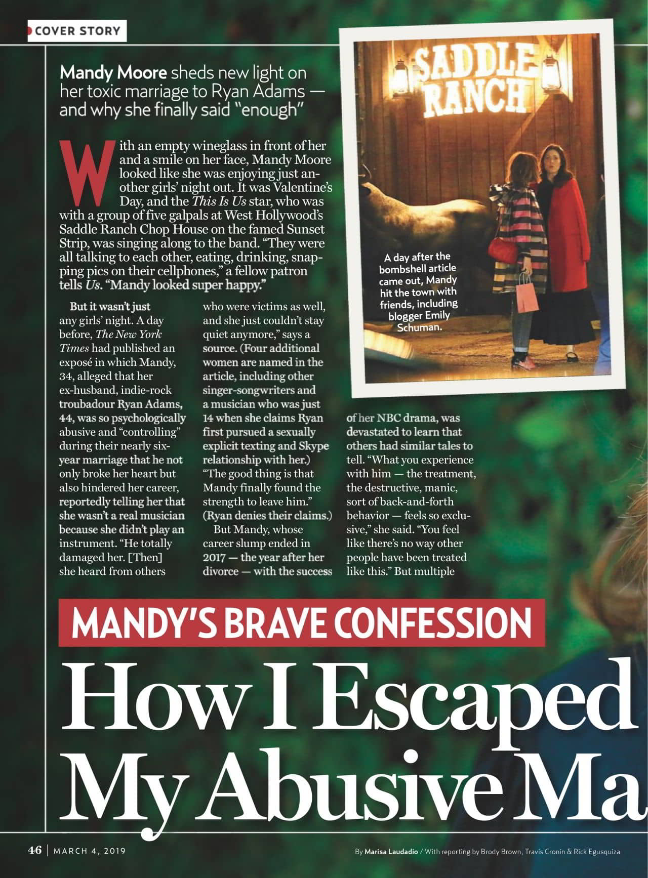 Mandy Moore for US Weekly March 2019 - 1