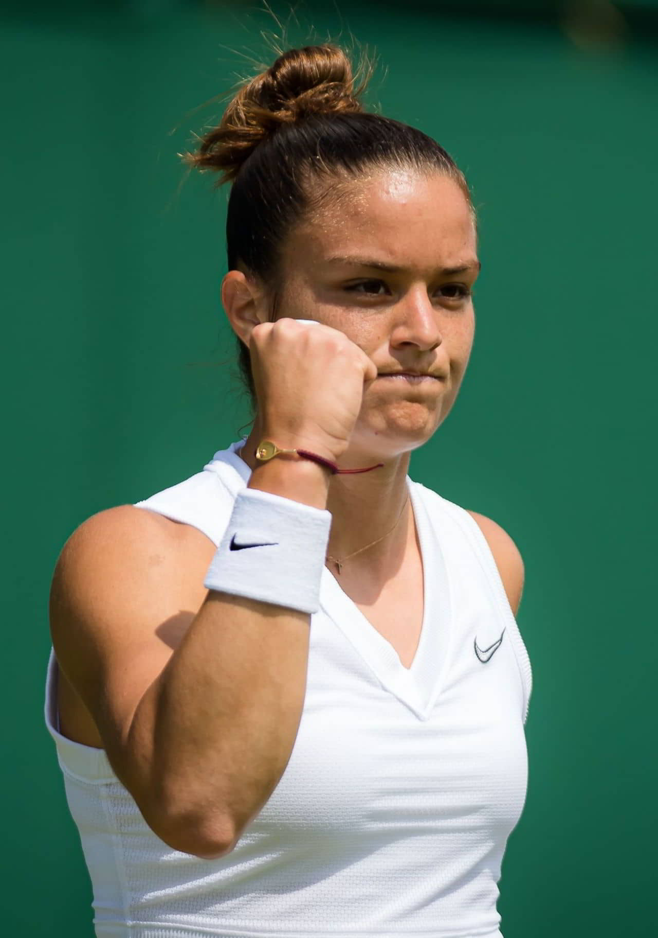 Maria Sakkari at Wimbledon Tennis Championships, July 1, 2019 - 1