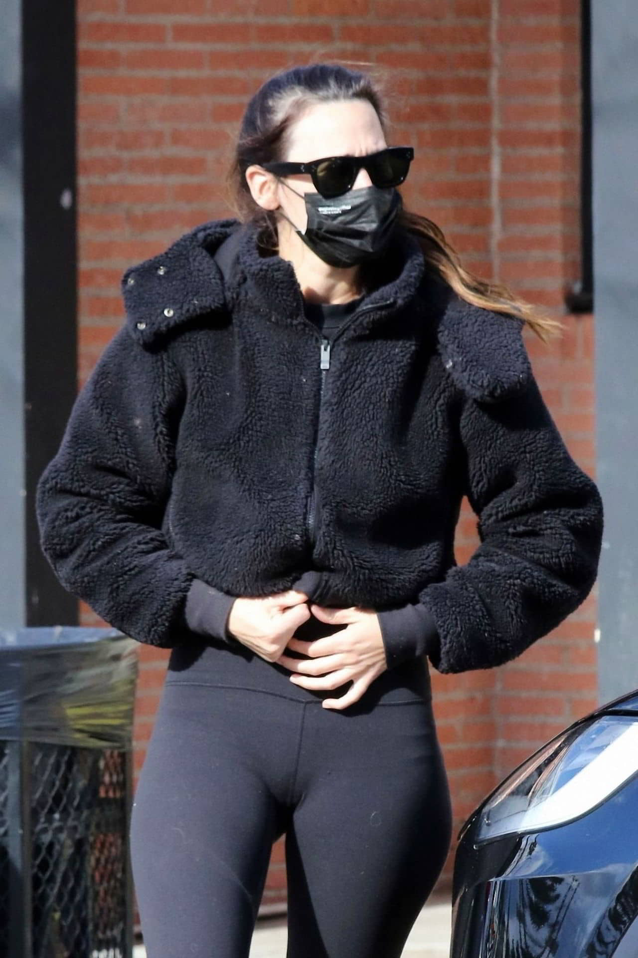 Meagan Camper in Leggings in LA, January 27, 2021 - 1