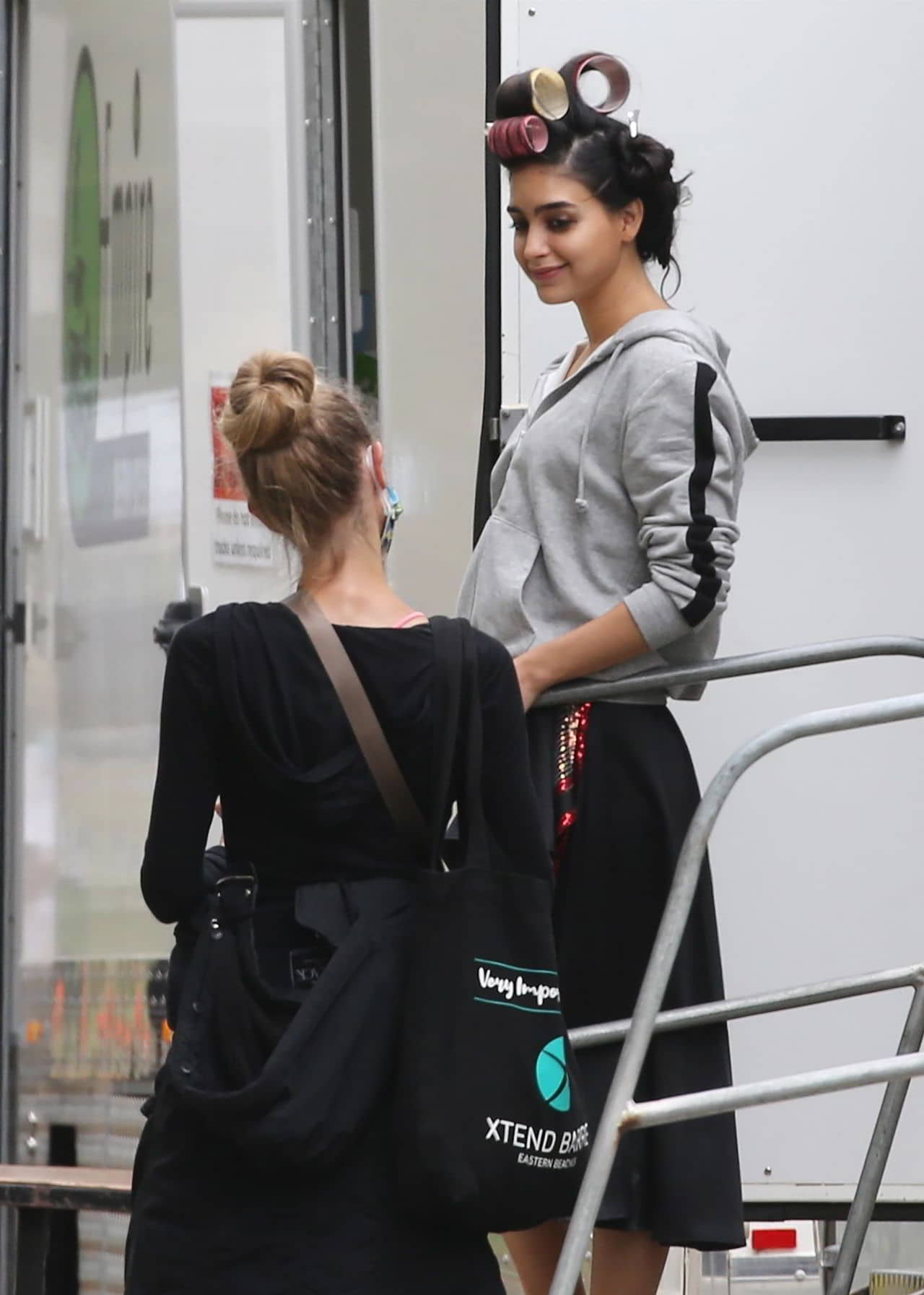 Melissa Barrera on Carmen Set in Sydney, January 20, 2021 - 1