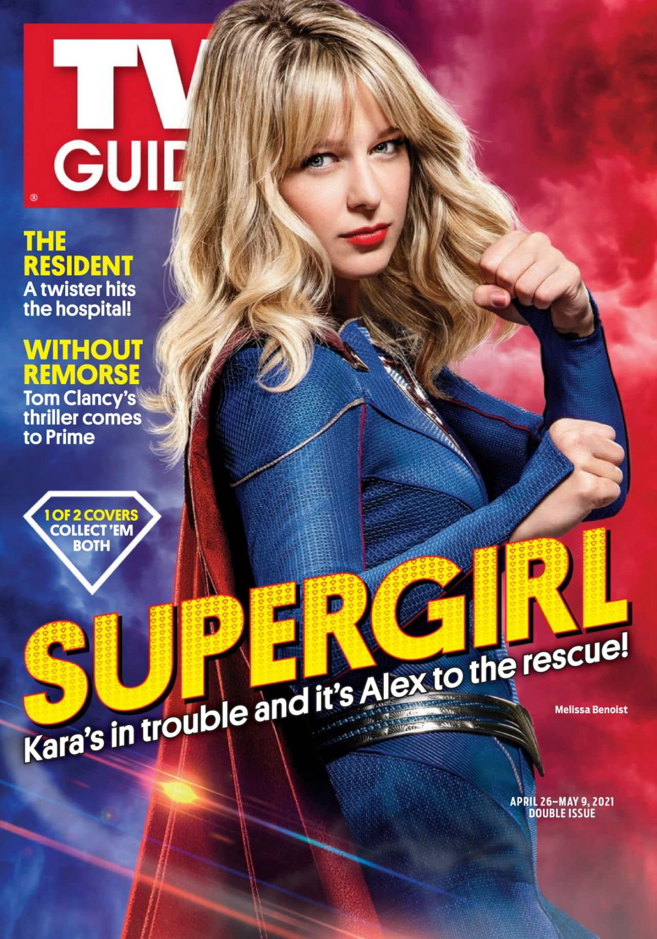 Melissa Benoist for TV Guide April 26 - May 9, 2021 Issue - 1