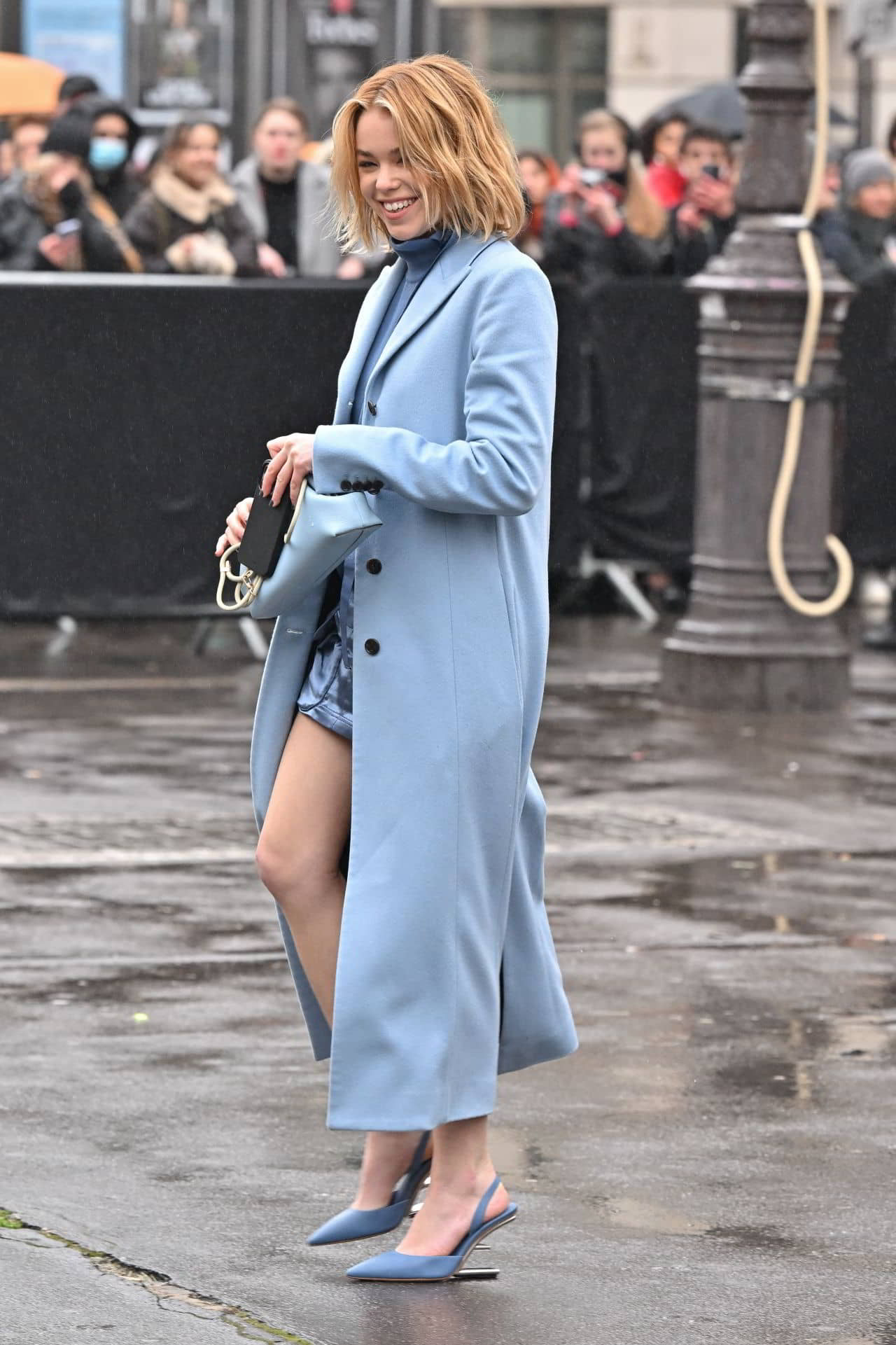 Milly Alcock Arrive at The Fendi Show in Paris, January 26, 2023 - 1