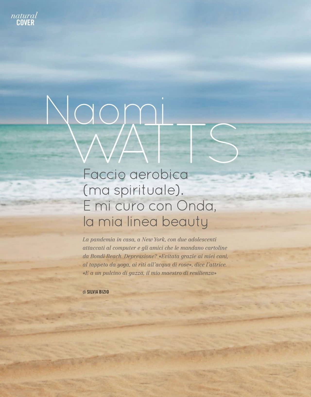 Naomi Watts for Natural Style Magazine Italy April 2021 - 1