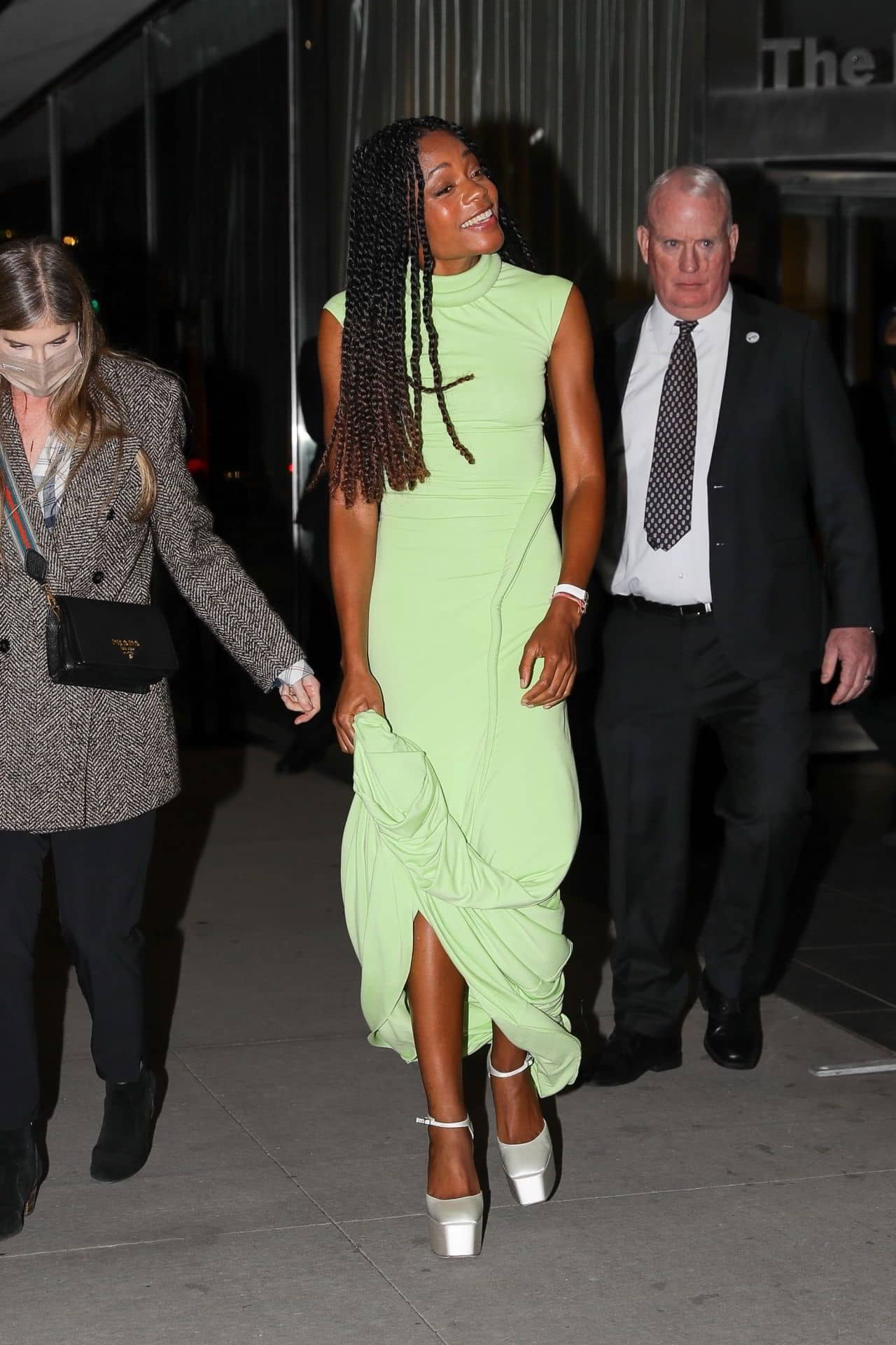 Naomie Harris Leaving The Man Who Fell To Earth Premiere in New York, April 19, 2022 - 1