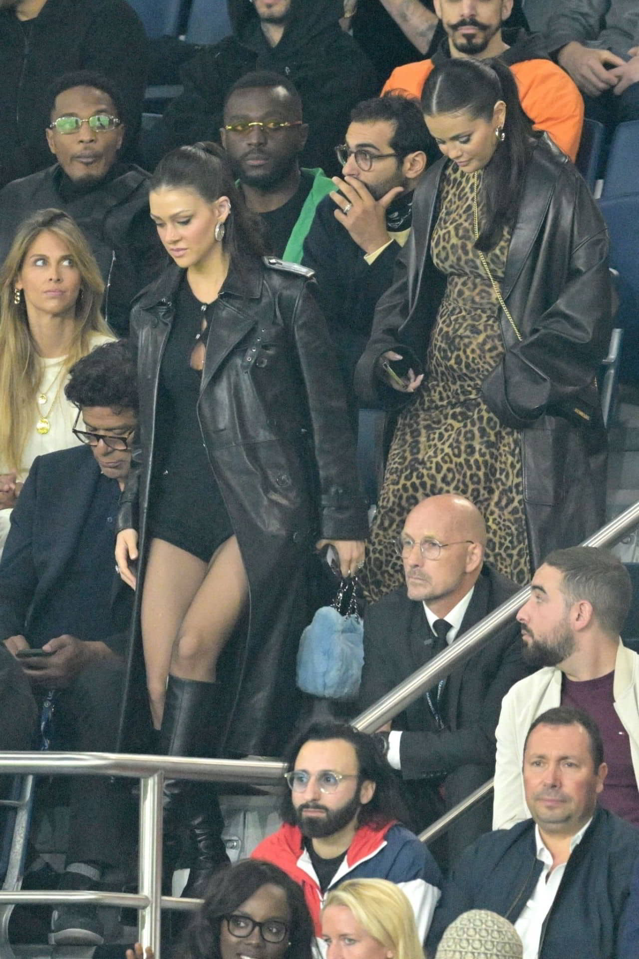 Nicola Peltz and Selena Gomez at PSG vs Olympique de Marseille in Paris, September 24, 2023 - 1