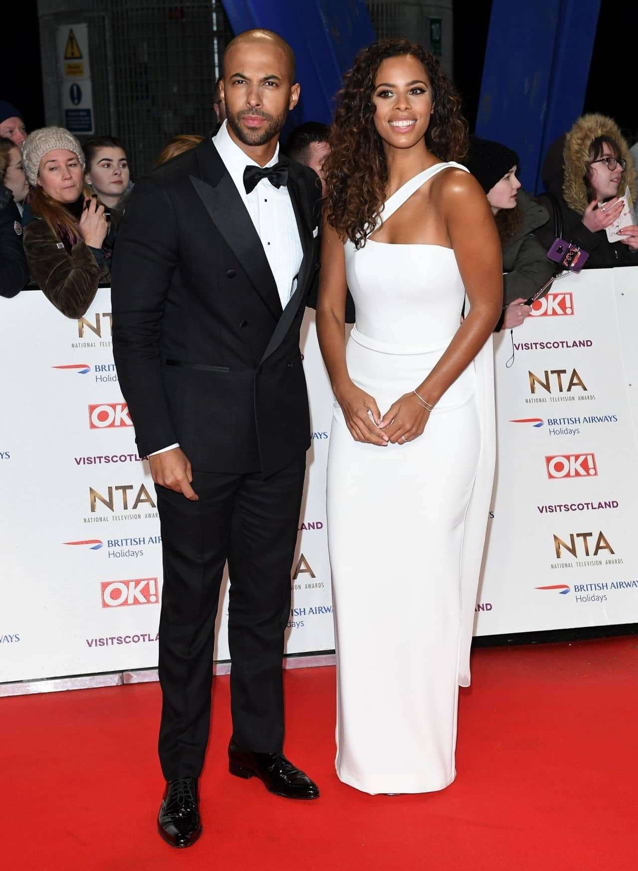 Rochelle Humes at National Television Awards 2019 - 1