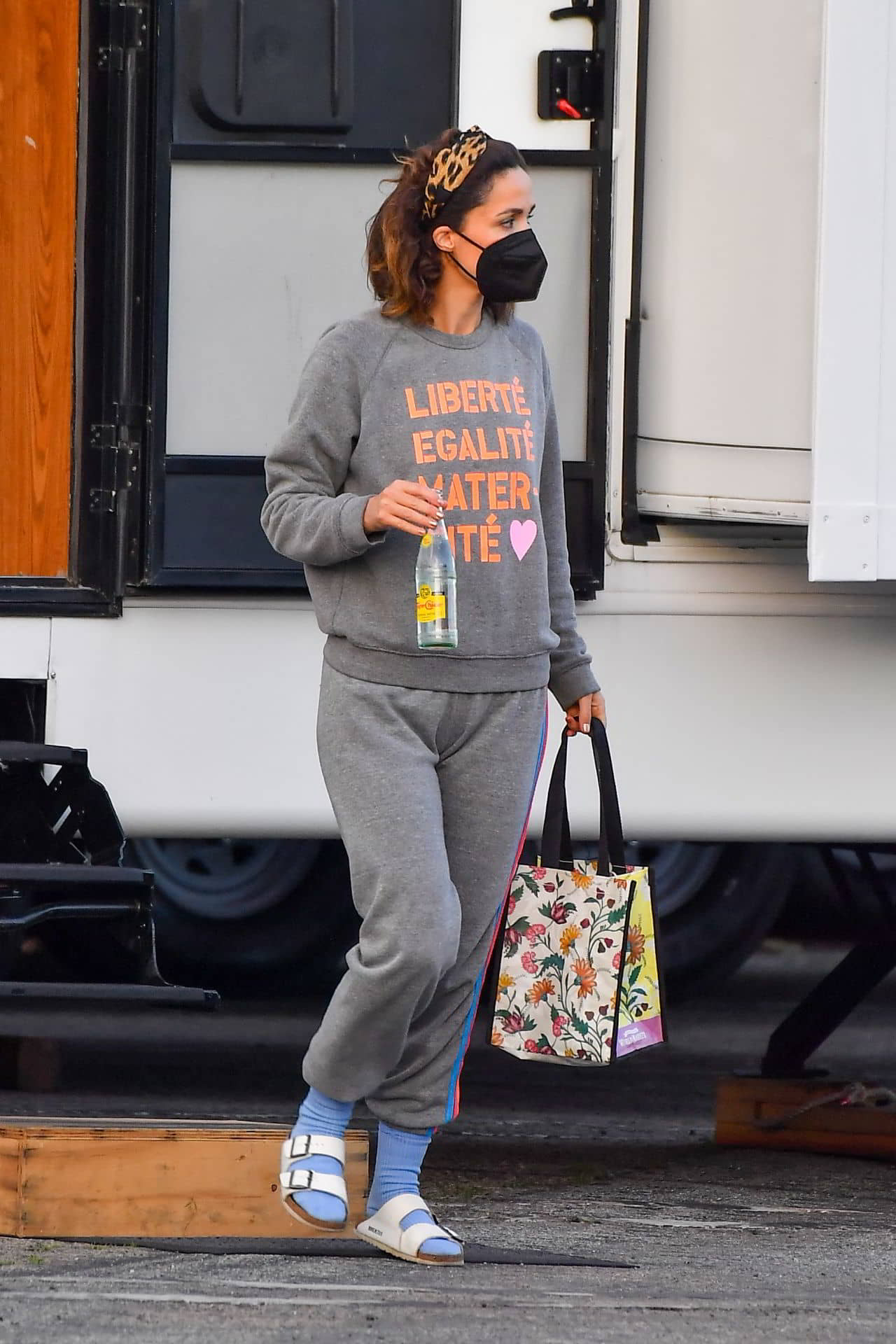 Rose Byrne on Physical Set in Santa Monica, March 11, 2021 - 1