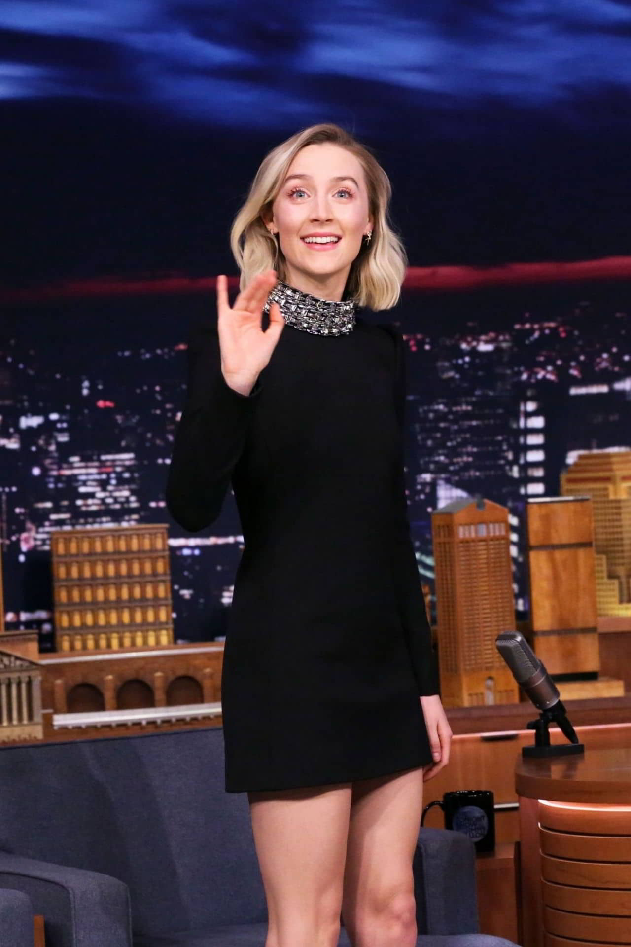 Saoirse Ronan at Tonight Show Starring Jimmy Fallon in NY, December 4, 2018 - 1