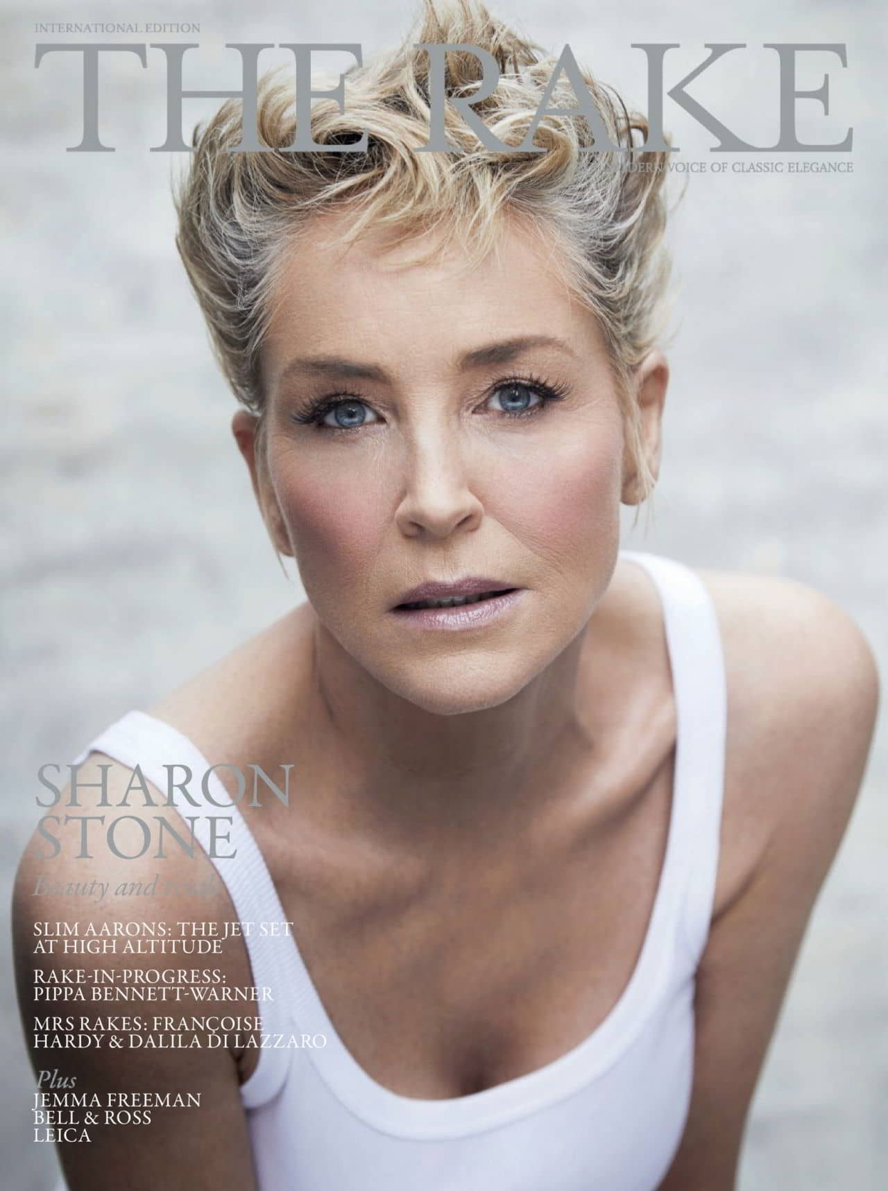 Sharon Stone for The Rake February 2022 Issue - 1