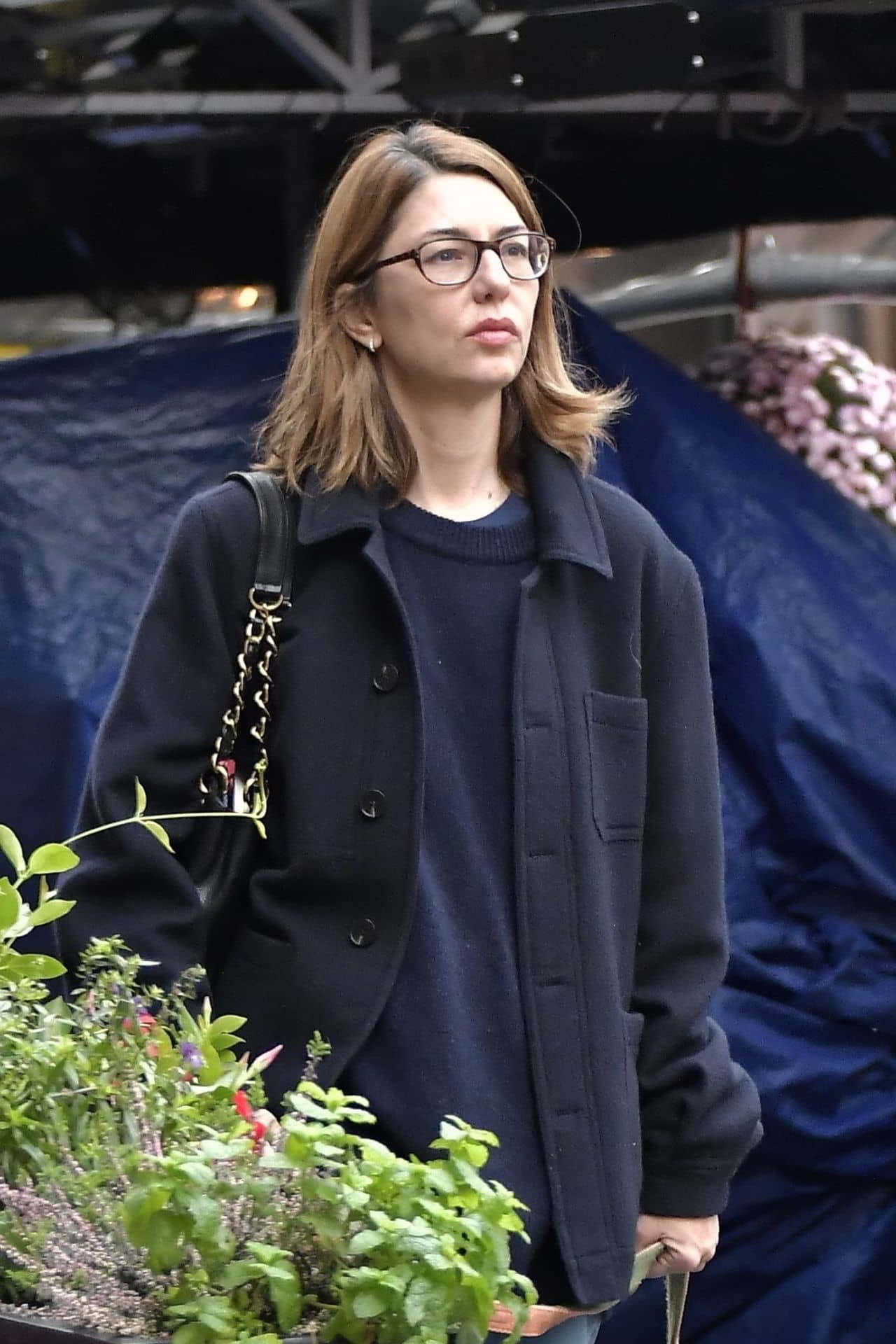 Sofia Coppola Walks Her Dog in NYC, October 20, 2021