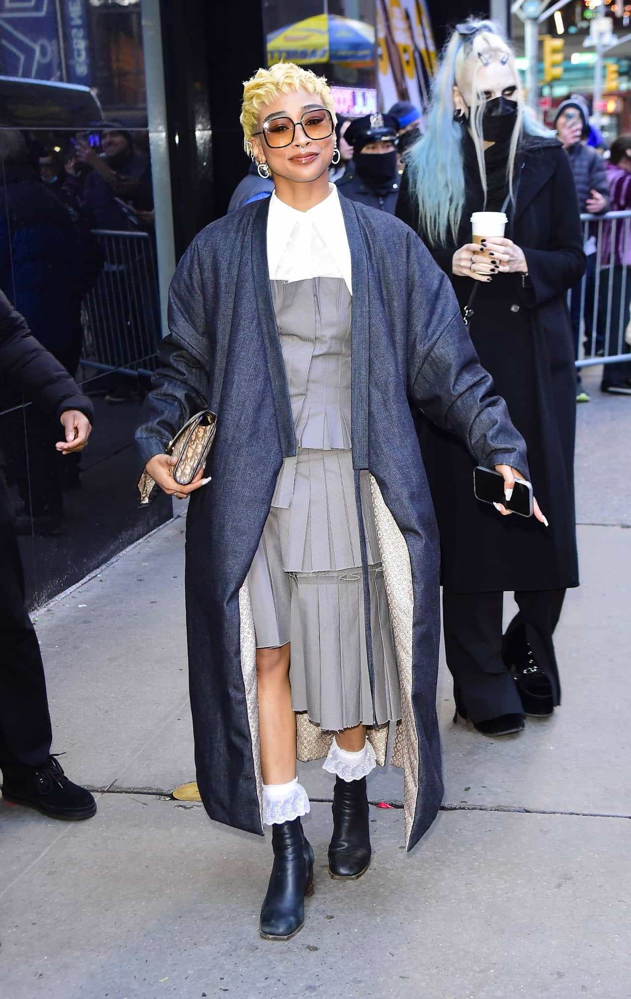 Tati Gabrielle Outside GMA in New York, January 20, 2023 - 1