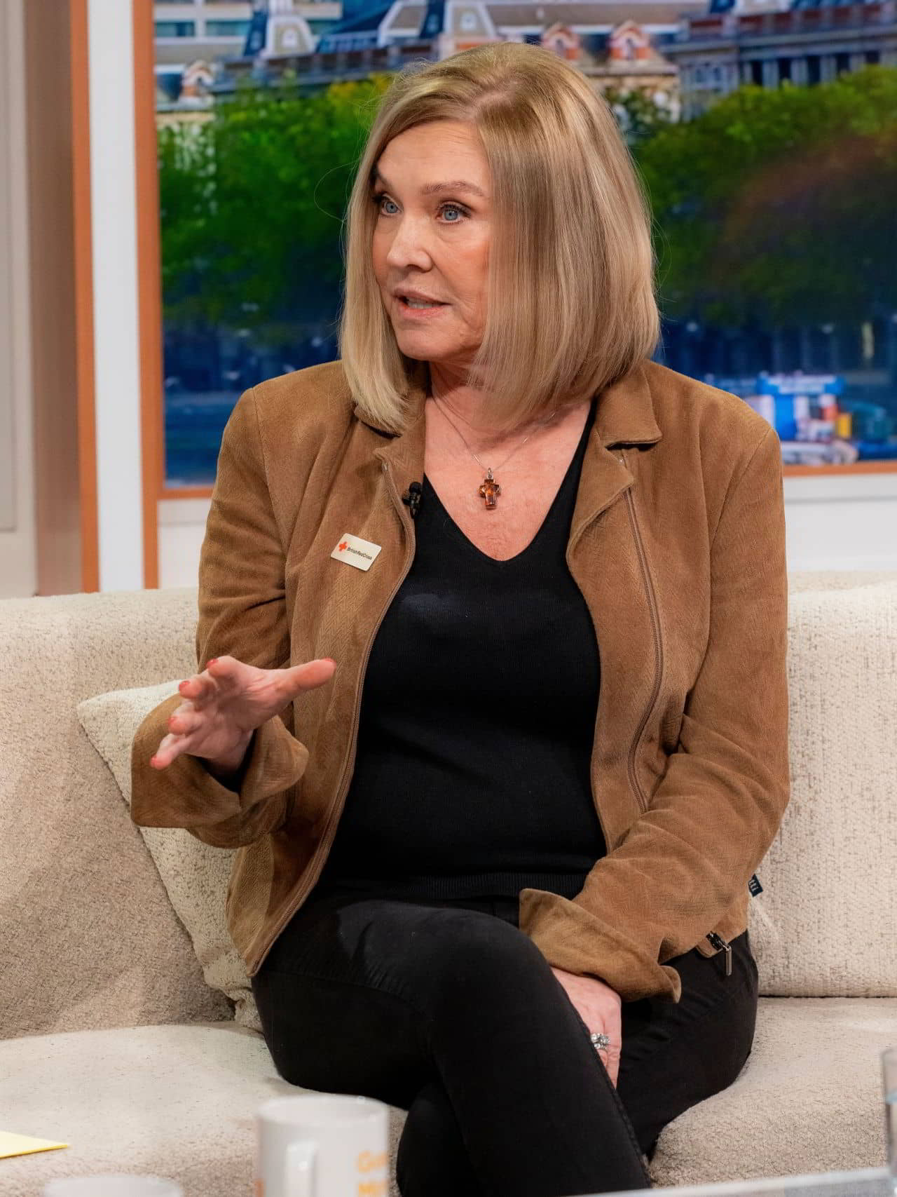 Amanda Redman on Good Morning Britain TV Show - 1