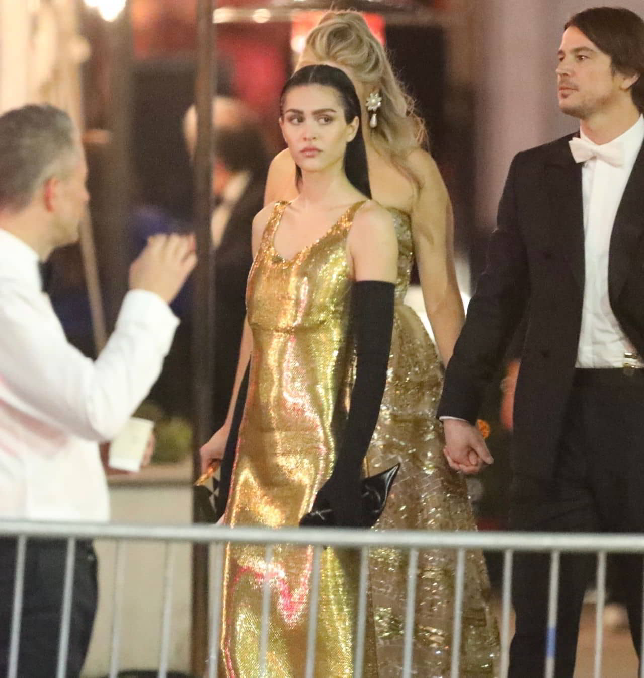 Amelia Hamlin Exits Vanity Fair Oscars Party, Los Angeles, March 2024 - 1