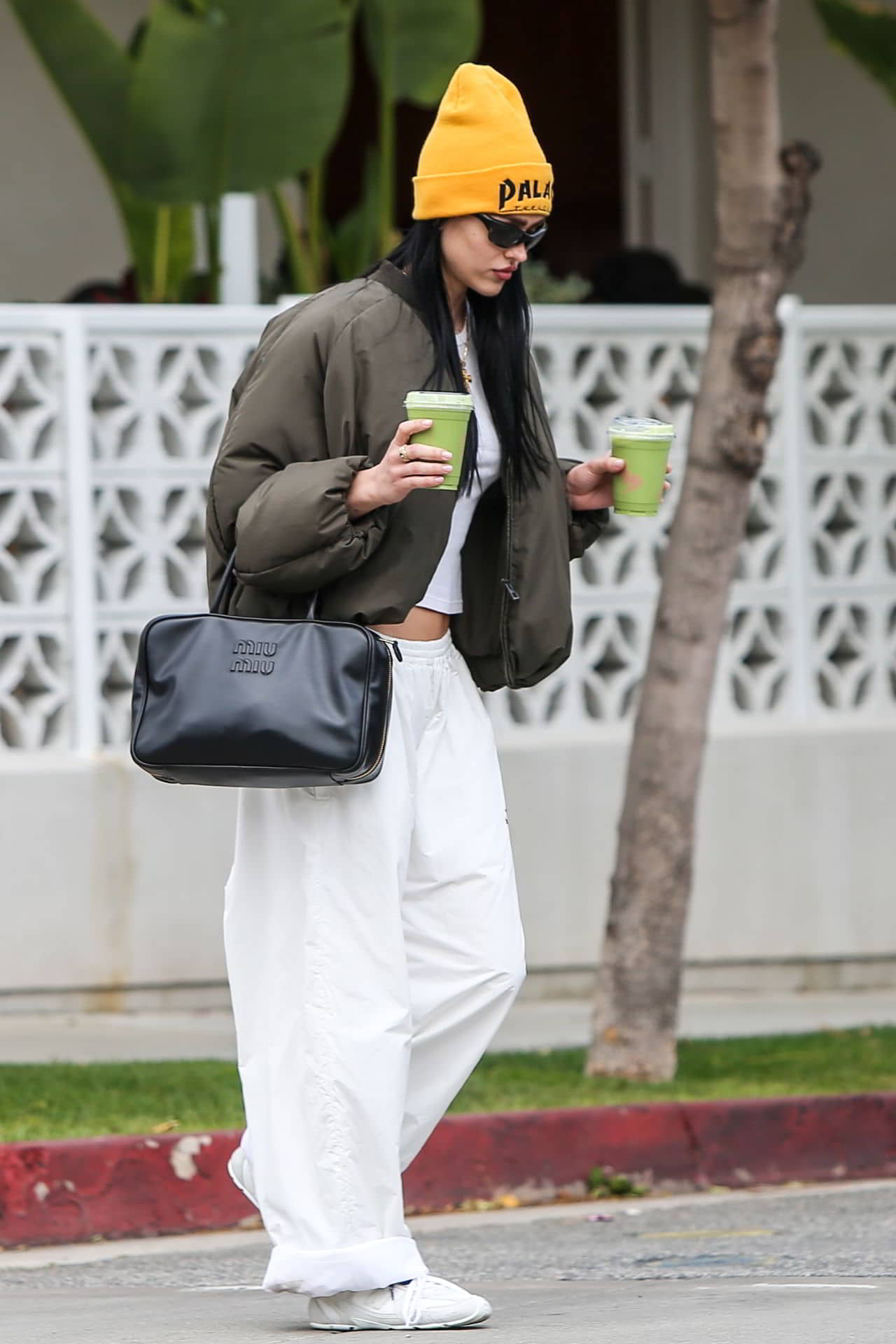 Amelia Hamlin Heading to Cha Cha Matcha, Los Angeles, March 2024 - 1