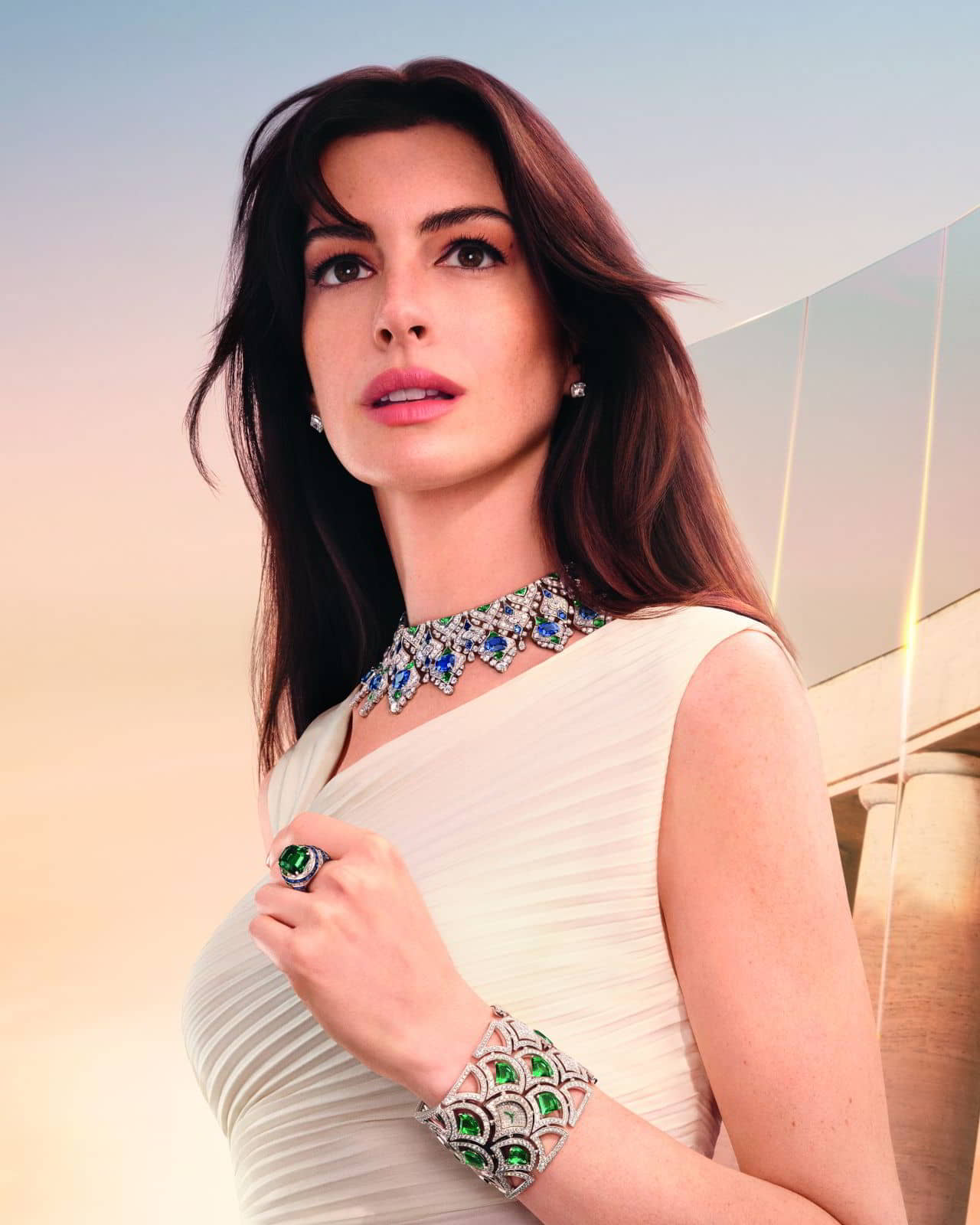 Anne Hathaway in Bulgari's Eternally Reborn Campaign 2024 - 1