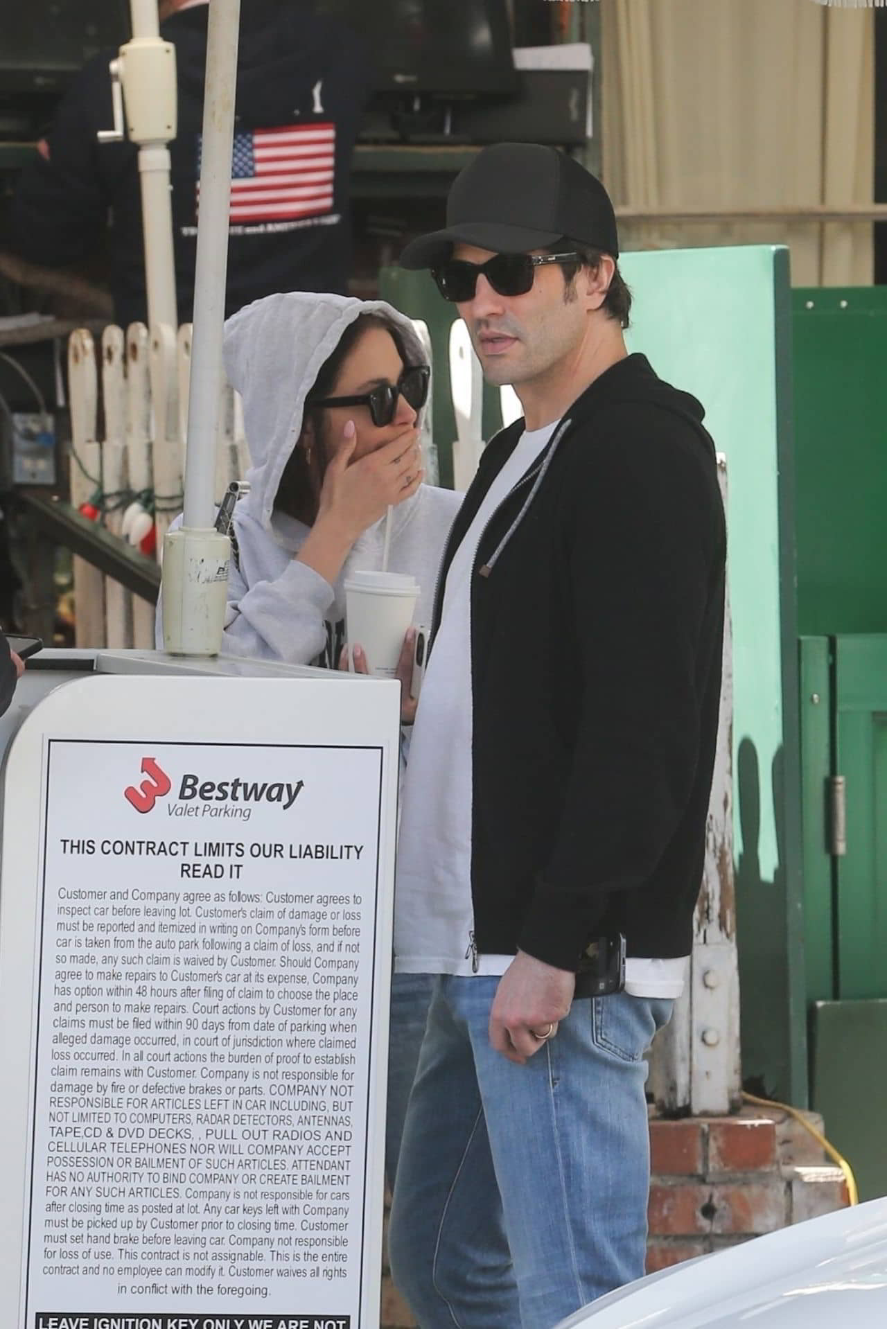 Ashley Benson and Brandon Davis at The Ivy Restaurant in LA - 1