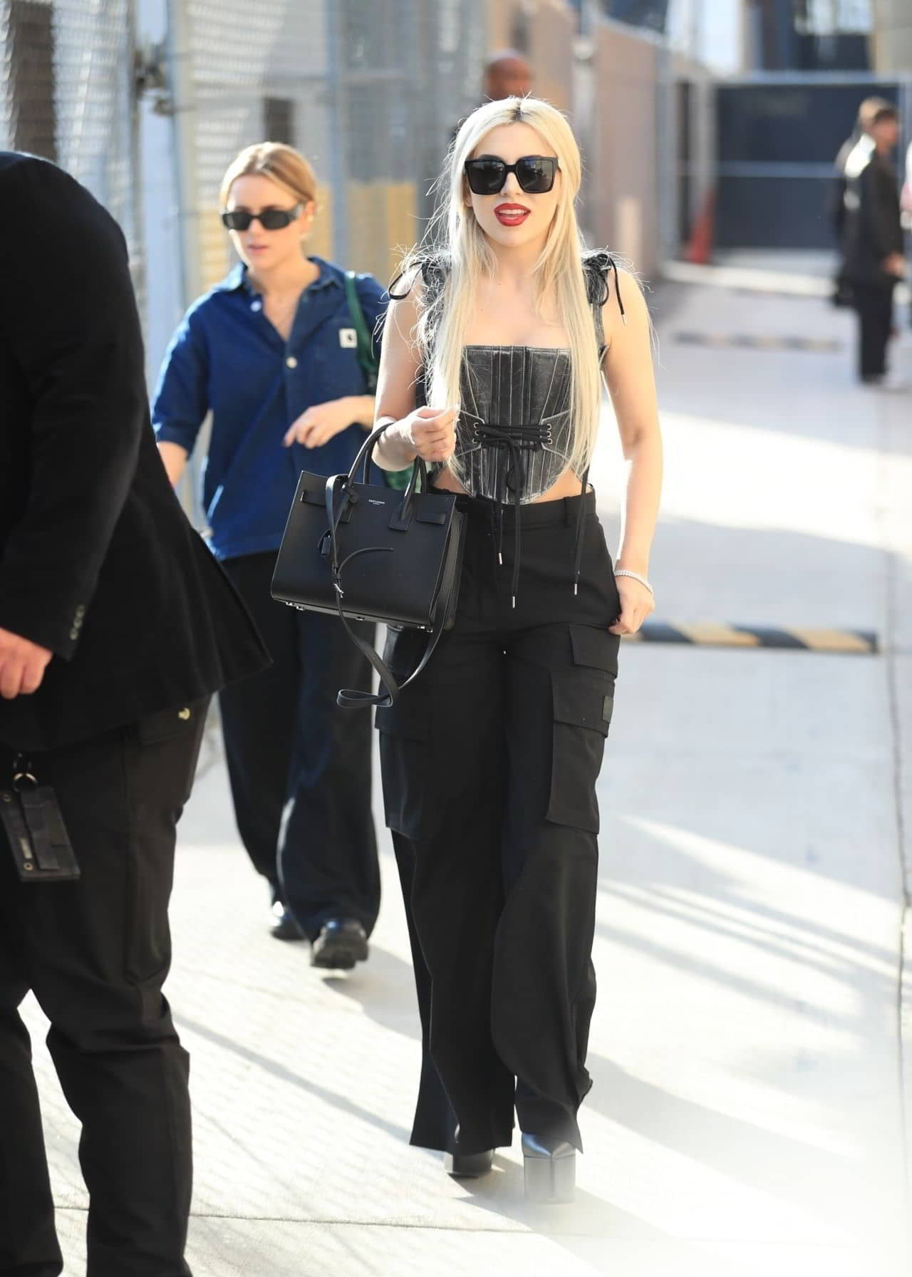 Ava Max Leaving Jimmy Kimmel Live in Hollywood - 1