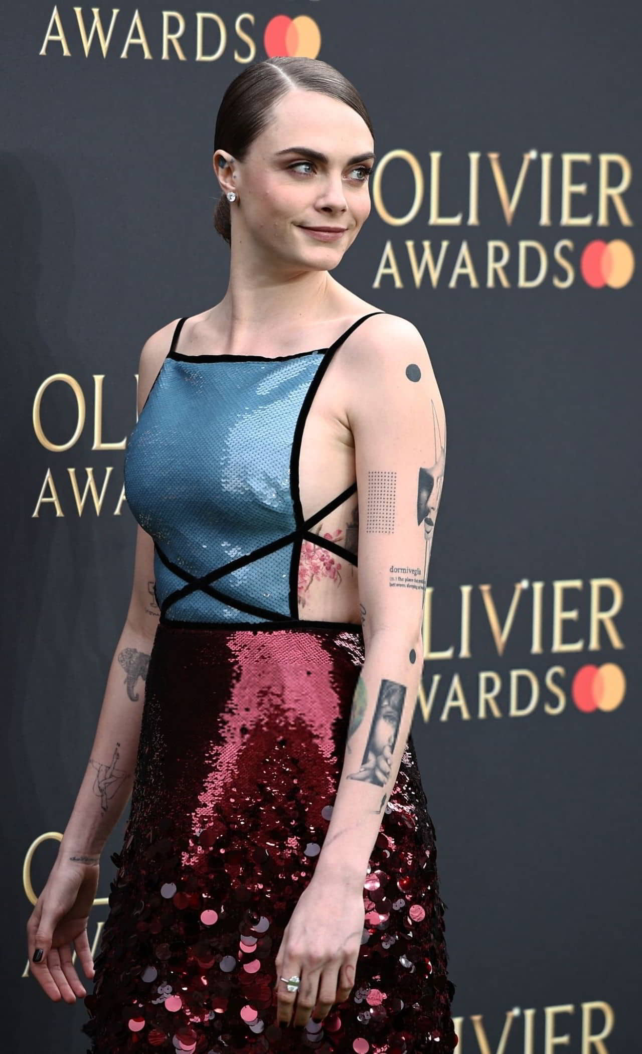 Cara Delevingne at Olivier Awards 2024 in London - 1