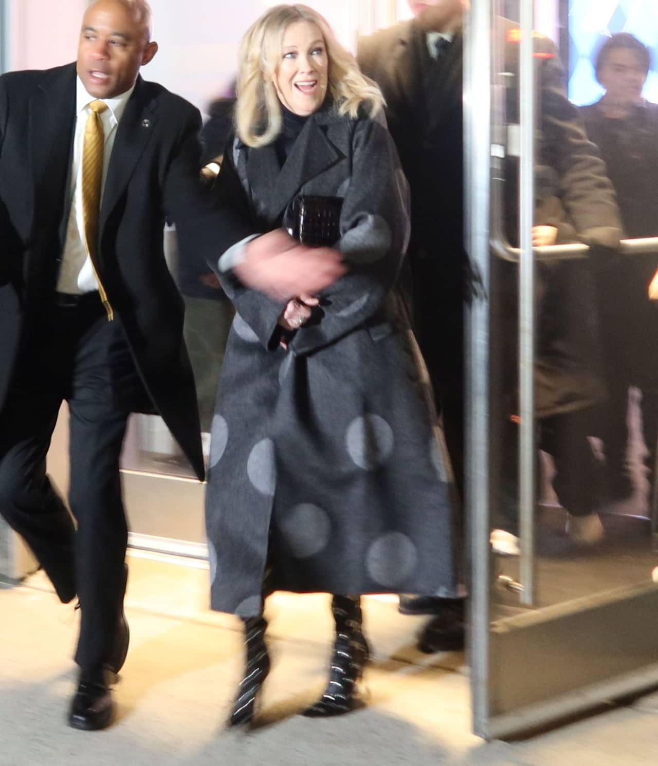 Catherine O'Hara Arrives at Screening for Argylle in NYC January 2024 - 1