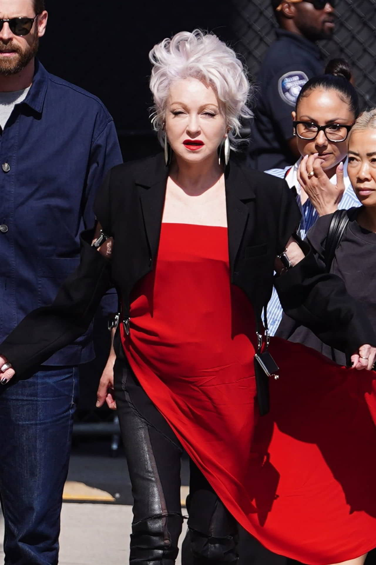 Cyndi Lauper Arrives for an Appearance on Jimmy Kimmel Live in Hollywood - June 2024 - 1