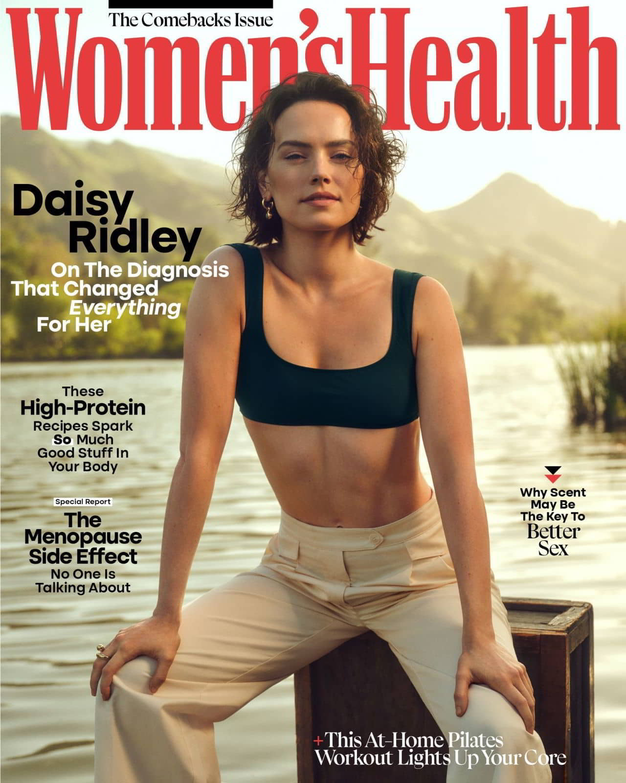 Daisy Ridley Women's Health August 2024 - 1