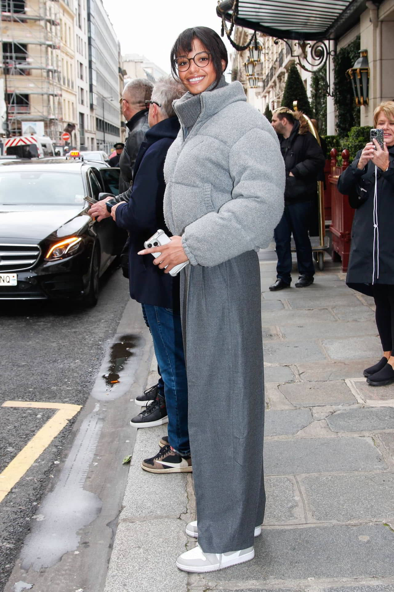 Ella Balinska Leaving Her Hotel in Paris - 1