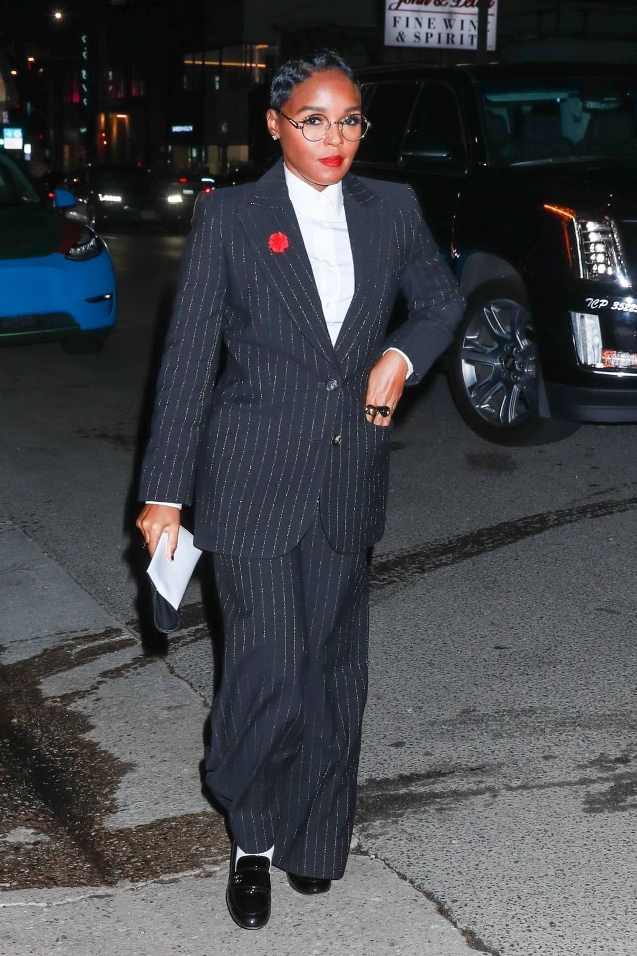 Janelle Monae at Catch Steak Restaurant in Los Angeles - 1