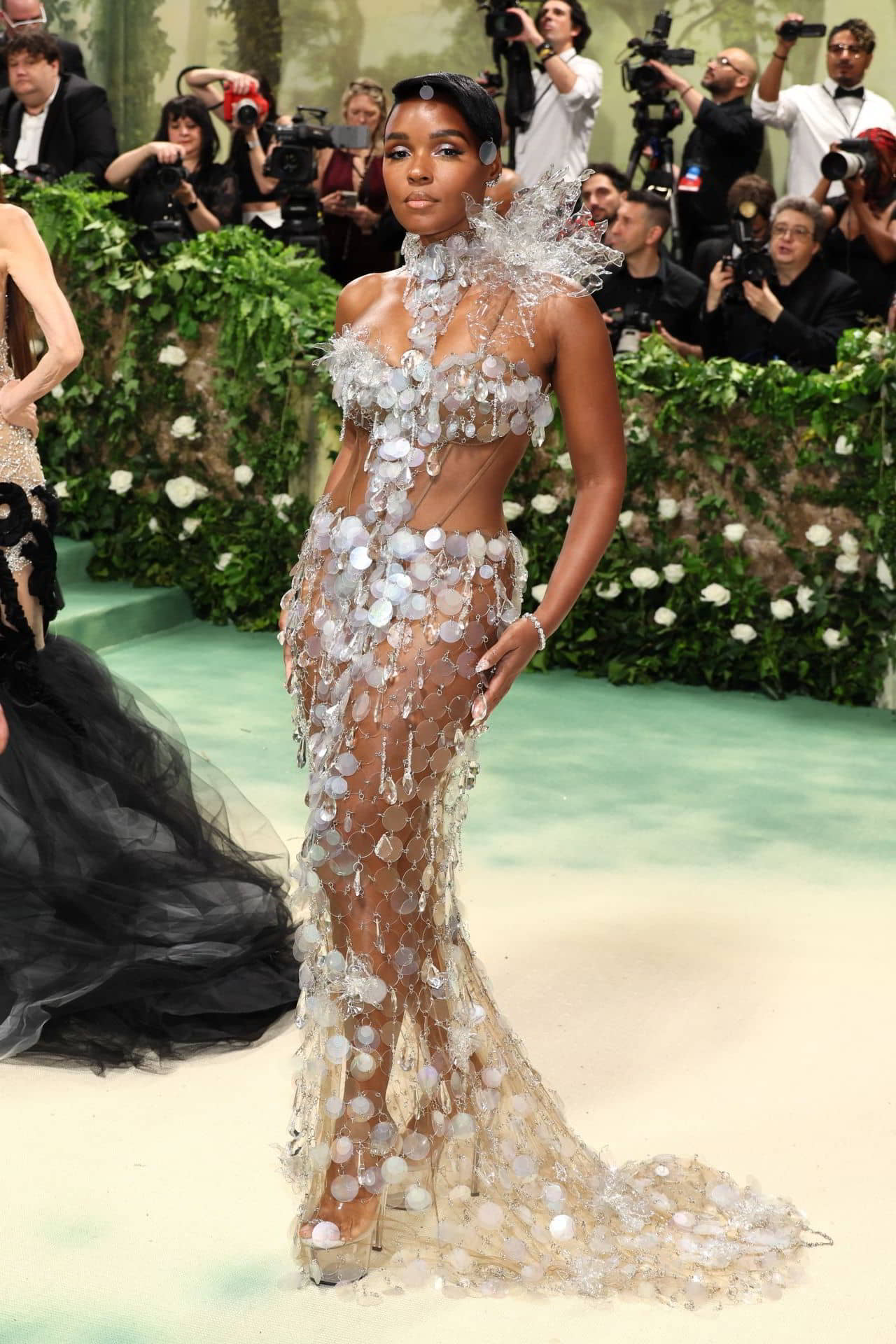 Janelle Monae Stuns in Sustainable Vera Wang Couture at 2024 Met Gala - 1