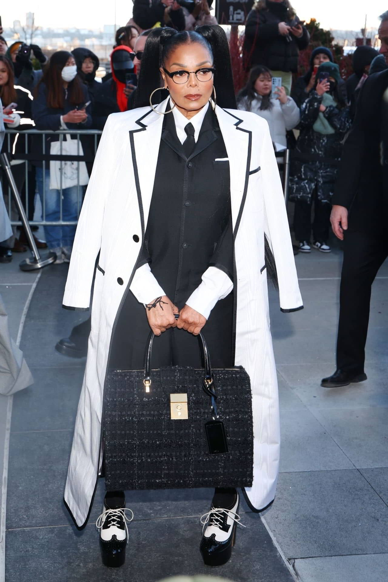 Janet Jackson Arrives at New York Public Library - 1