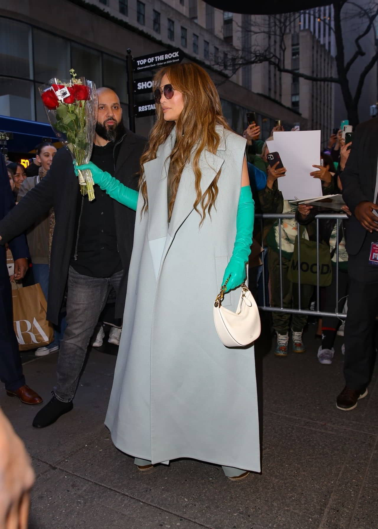 Jennifer Lopez Arriving at NBC Studios in New York - 1