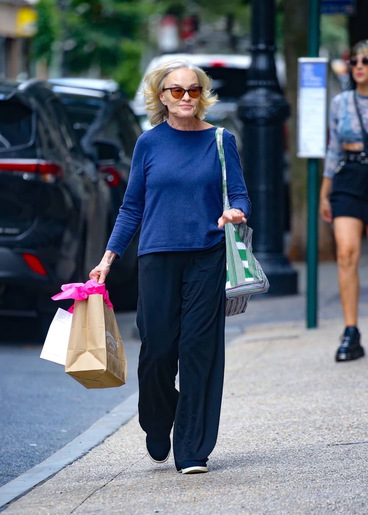 Jessica Lange Shopping in New York - 1