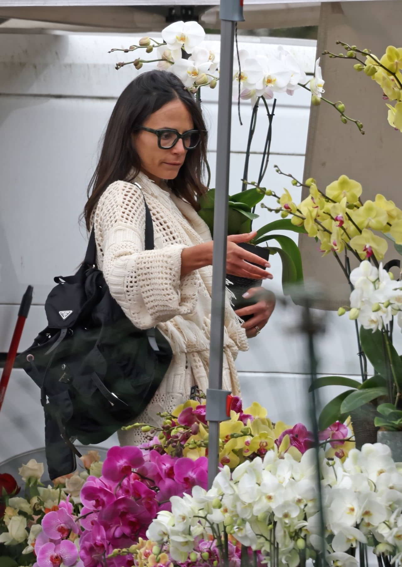 Jordana Brewster Visits LA Farmers Market - 1