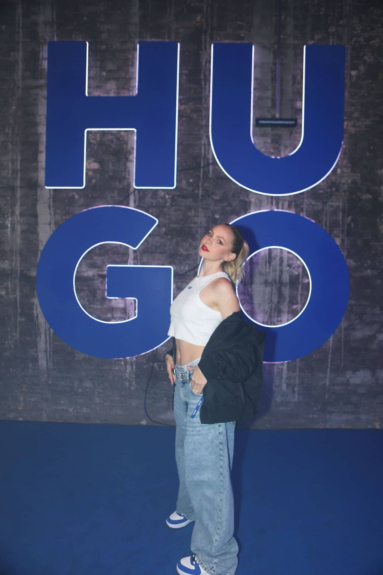 Jordyn Jones at Hugo Blue Launch Event in Berlin - 1