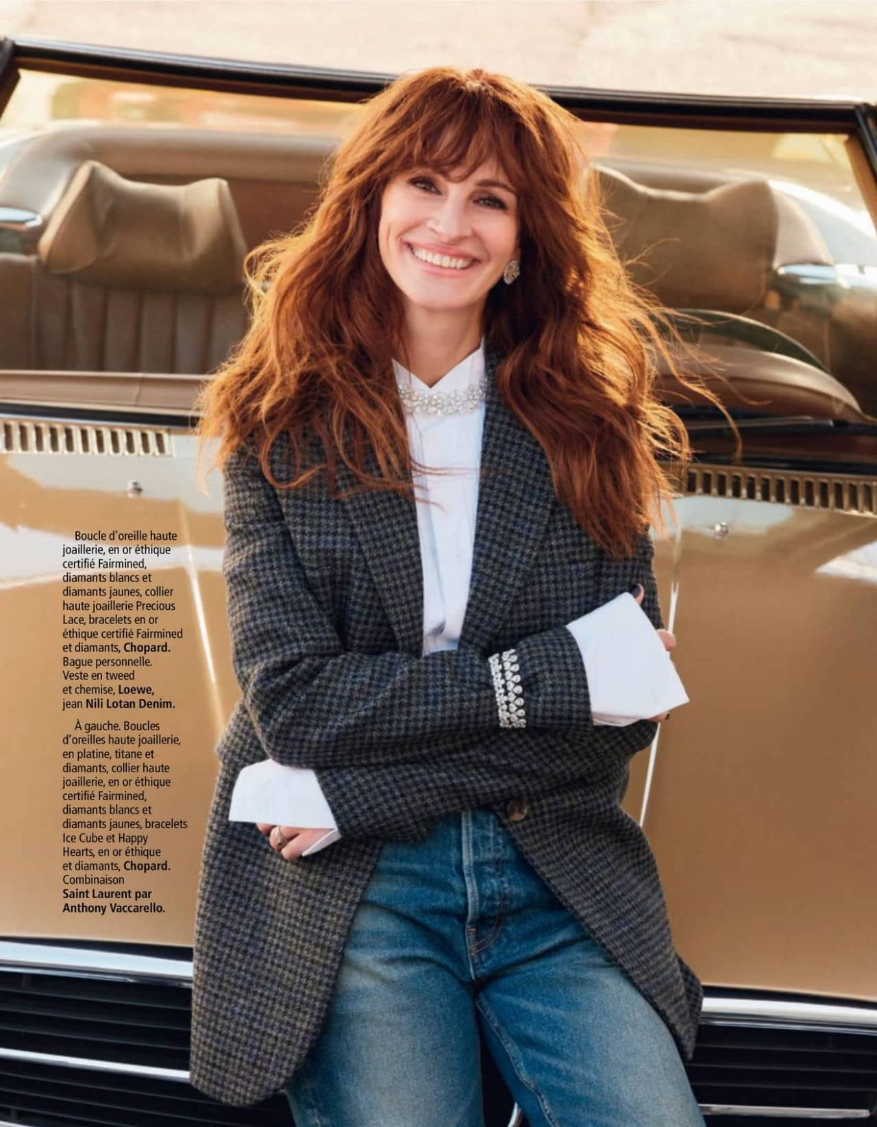 Julia Roberts Featured in Madame Figaro April 2024 Issue - 1