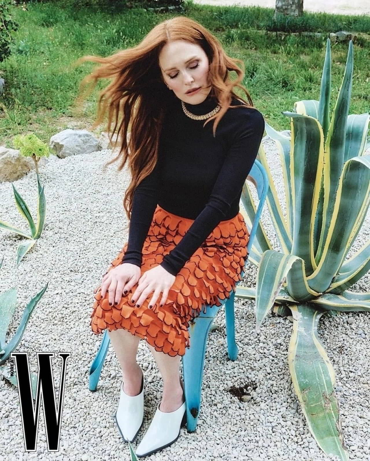 Julianne Moore Featured in W Magazine Korea June 2024 - 1