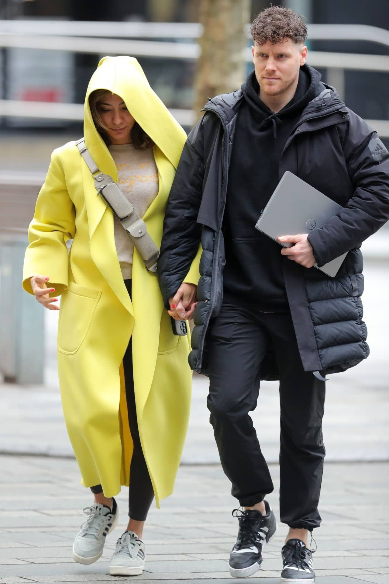 Karen Hauer and Simon Davidson in Leeds Town Centre - 1