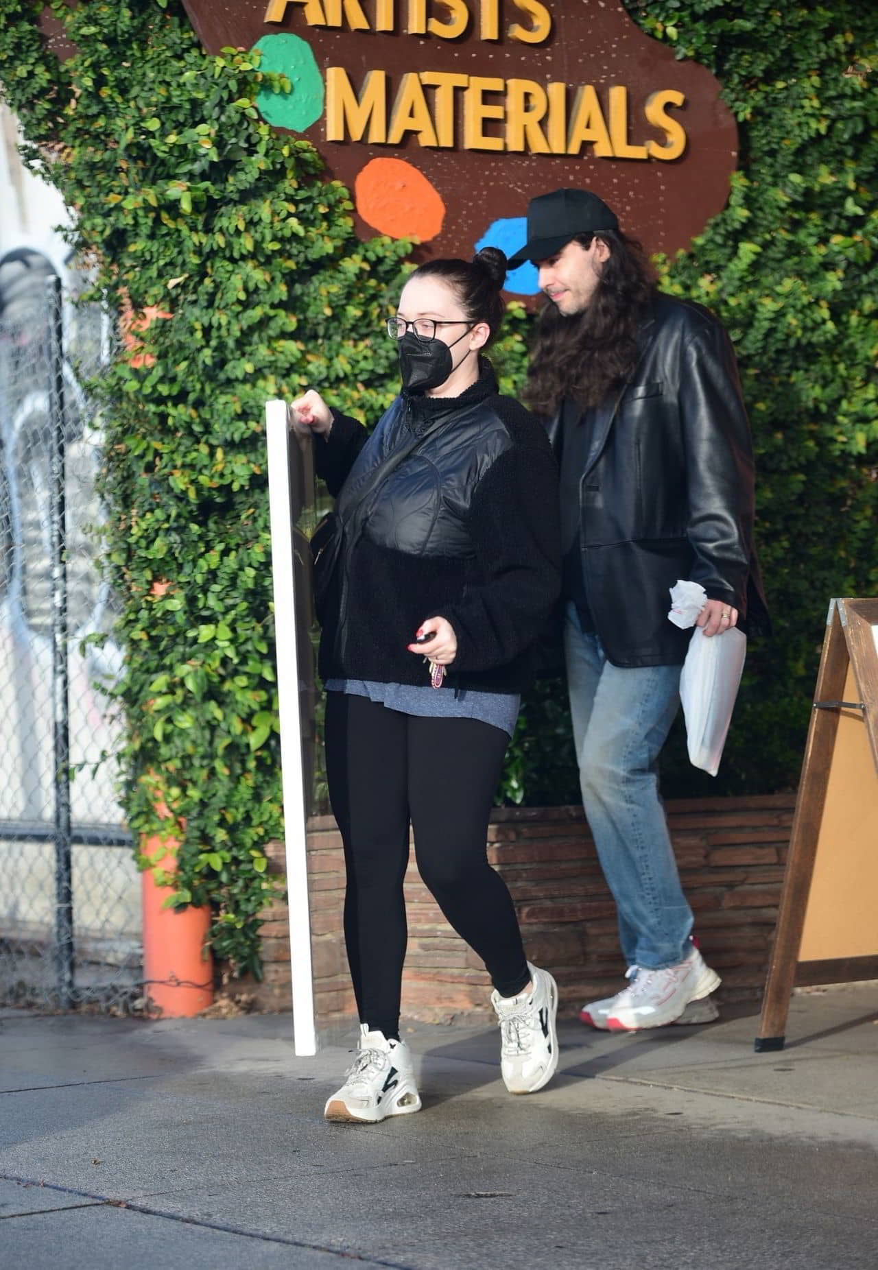 Kat Dennings and Andrew W.K. in Los Angeles - 1