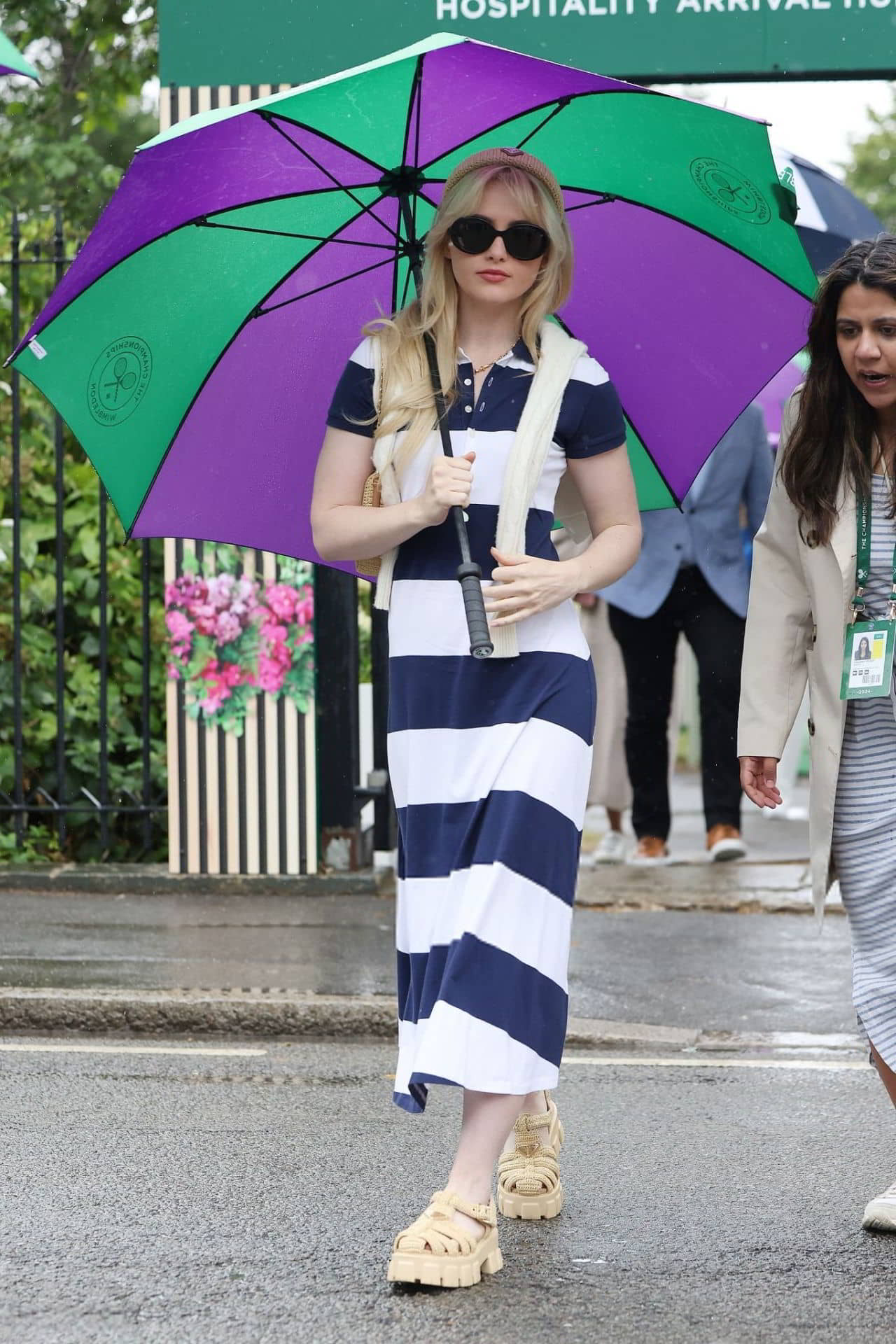 Kathryn Newton at Wimbledon Tennis Championships in London - 1