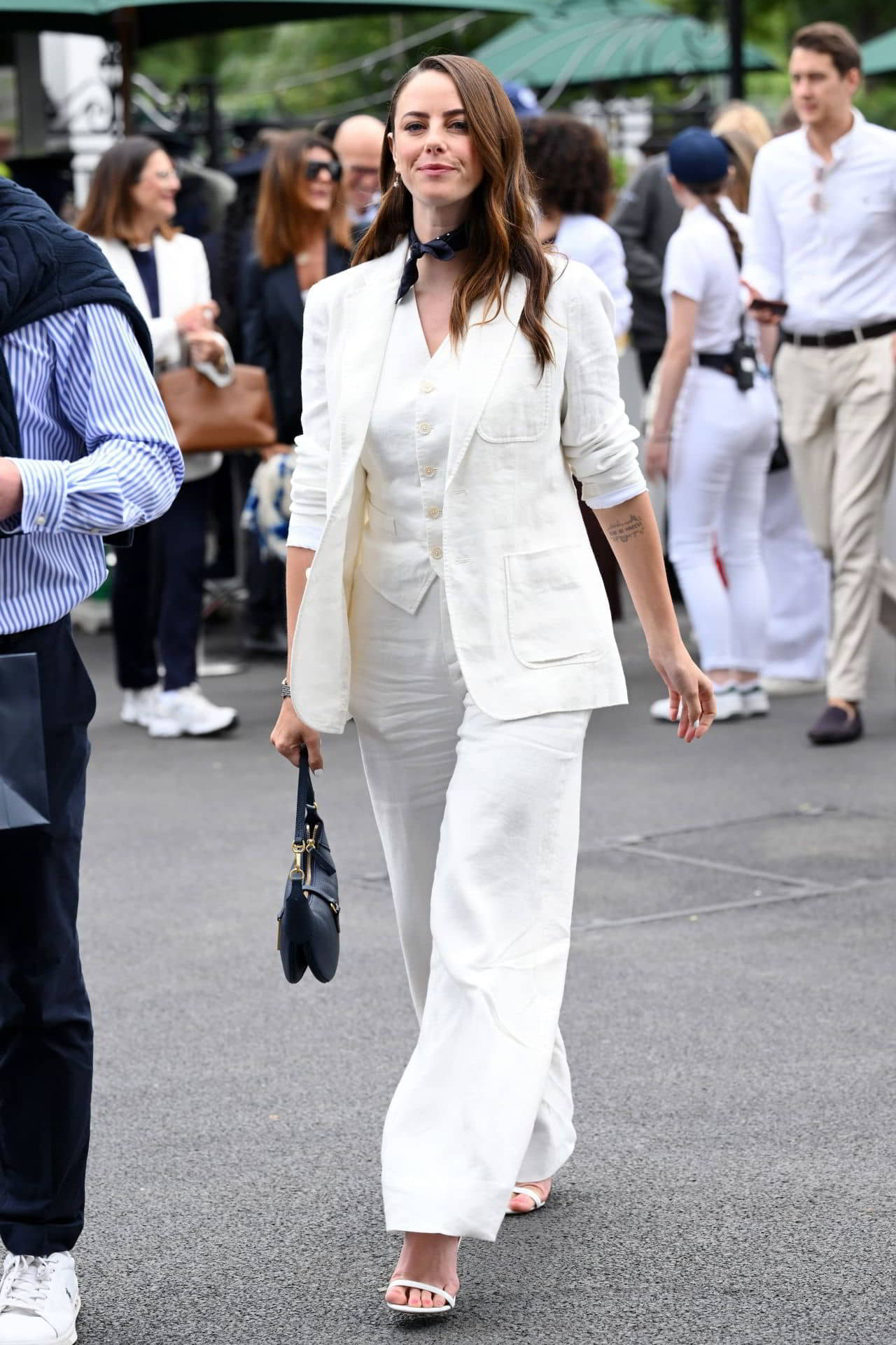 Kaya Scodelario at Wimbledon Tennis Championships in London - 1