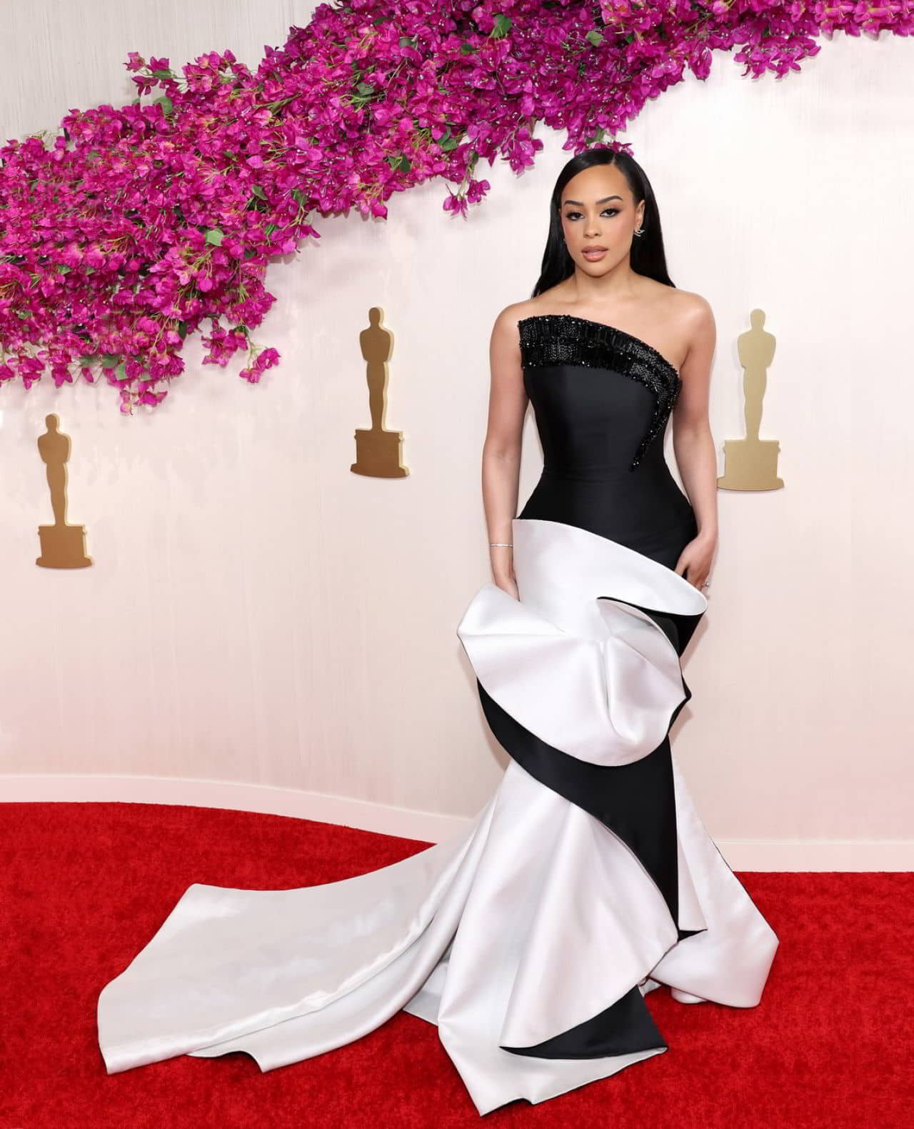 Kristy Sarah Scott at Oscars 2024 Red Carpet - 1