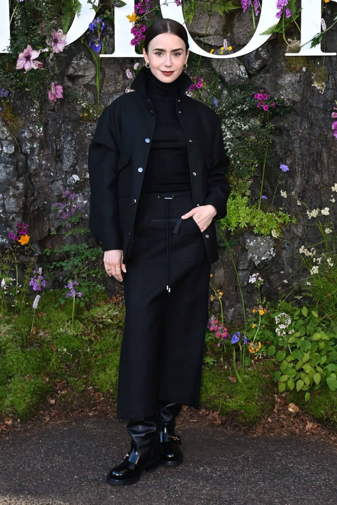 Lily Collins at Dior Cruise 2025 Fashion Show - 1