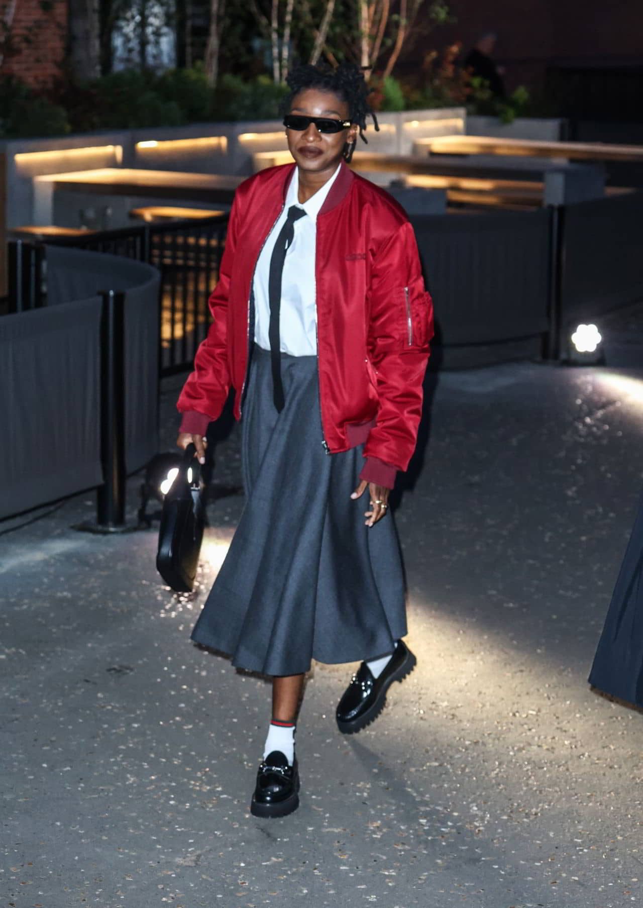 Little Simz Arrives for Gucci Cruise 2025 Fashion Show in London - 1