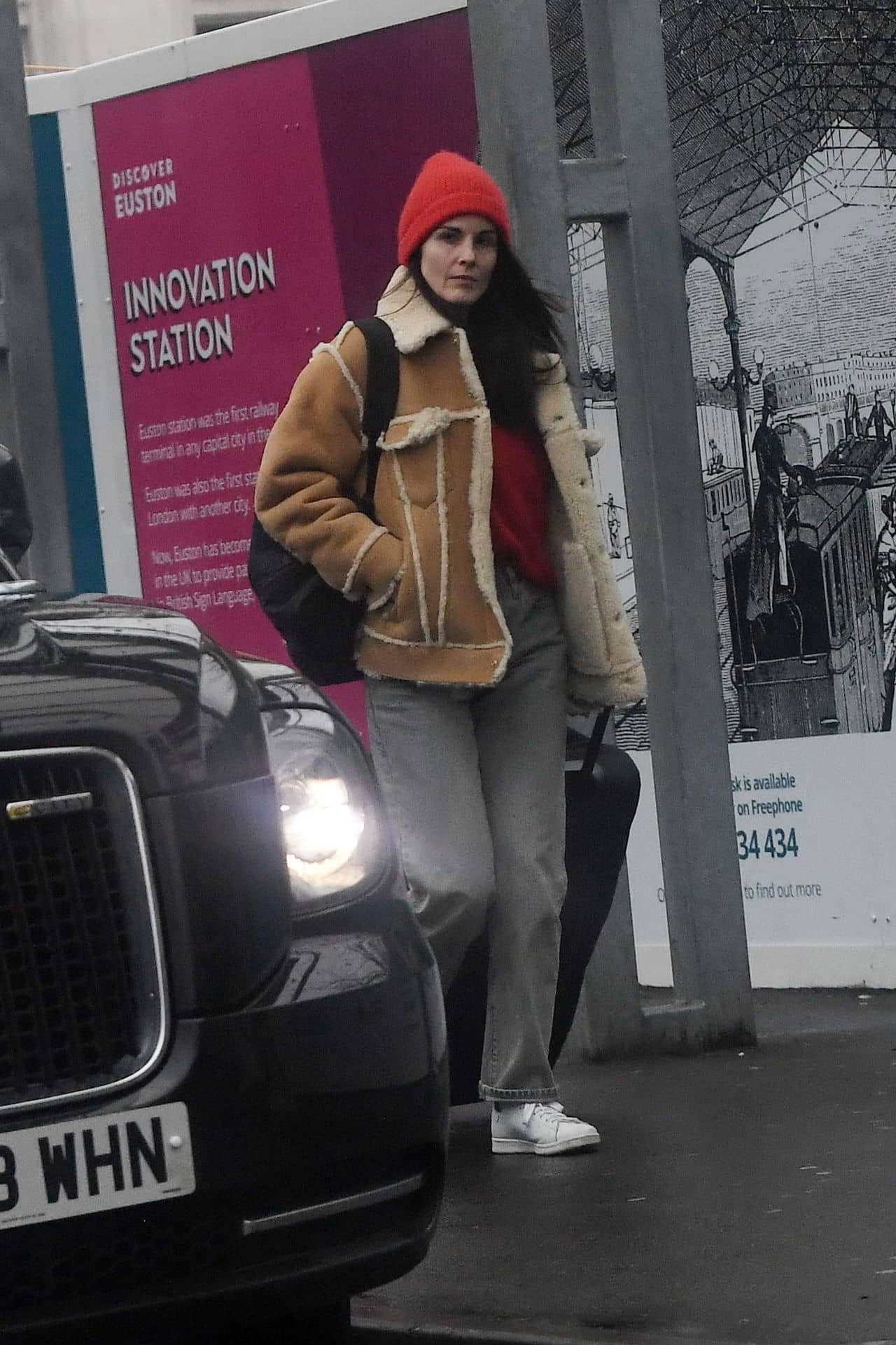 Michelle Dockery Out in Central London January 2024 - 1