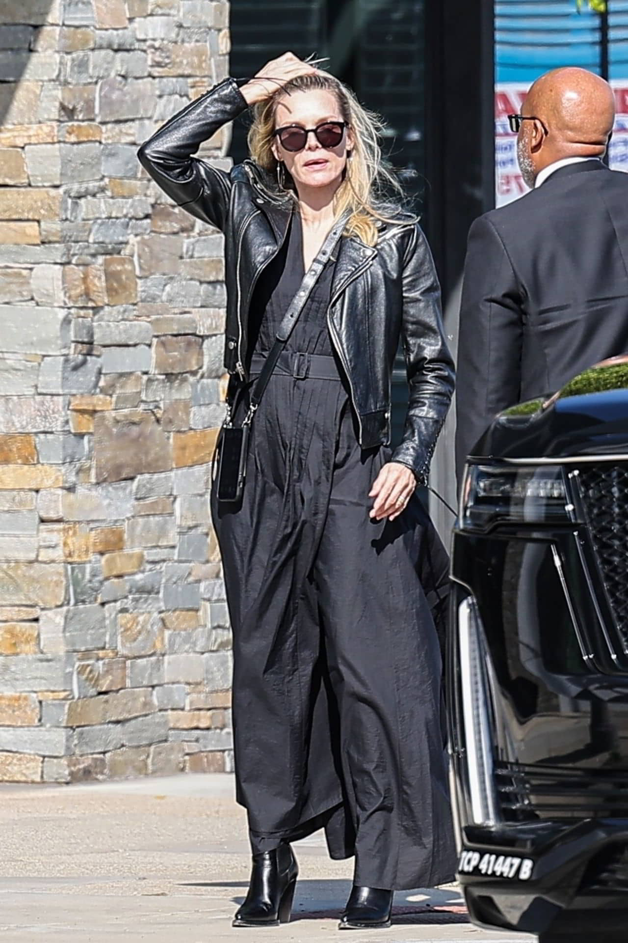 Michelle Pfeiffer at Construction Site of New Eco Home Store LA May 2024 - 1