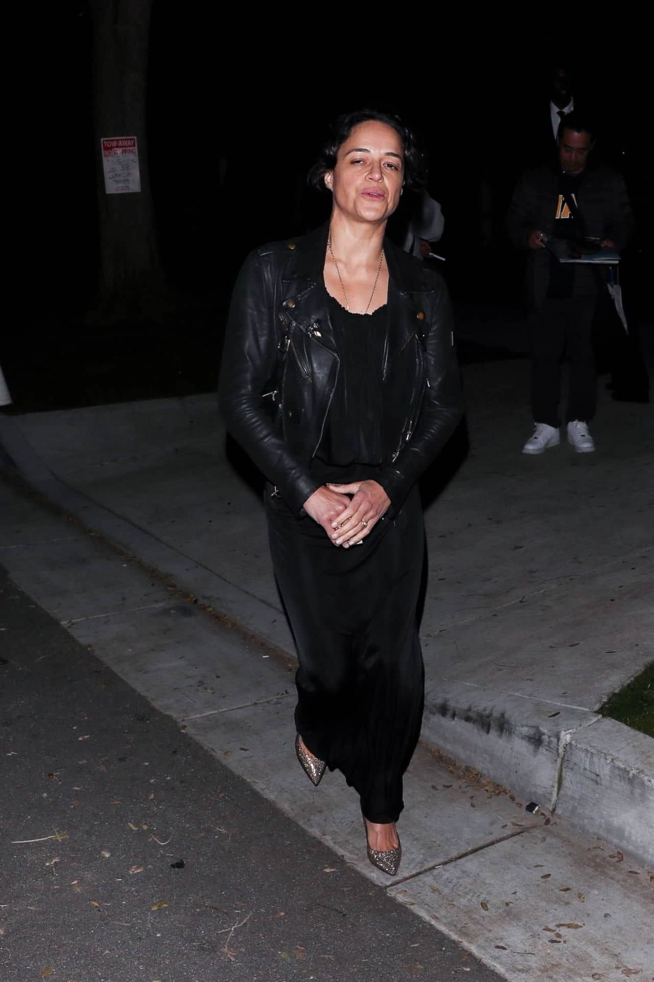 Michelle Rodriguez Exits WME Party Beverly Hills March 2024 - 1