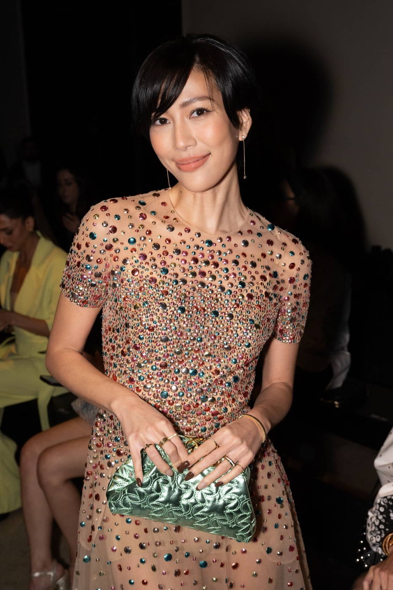 Molly Chiang at Elie Saab Show Paris Fashion Week March 2024 - 1