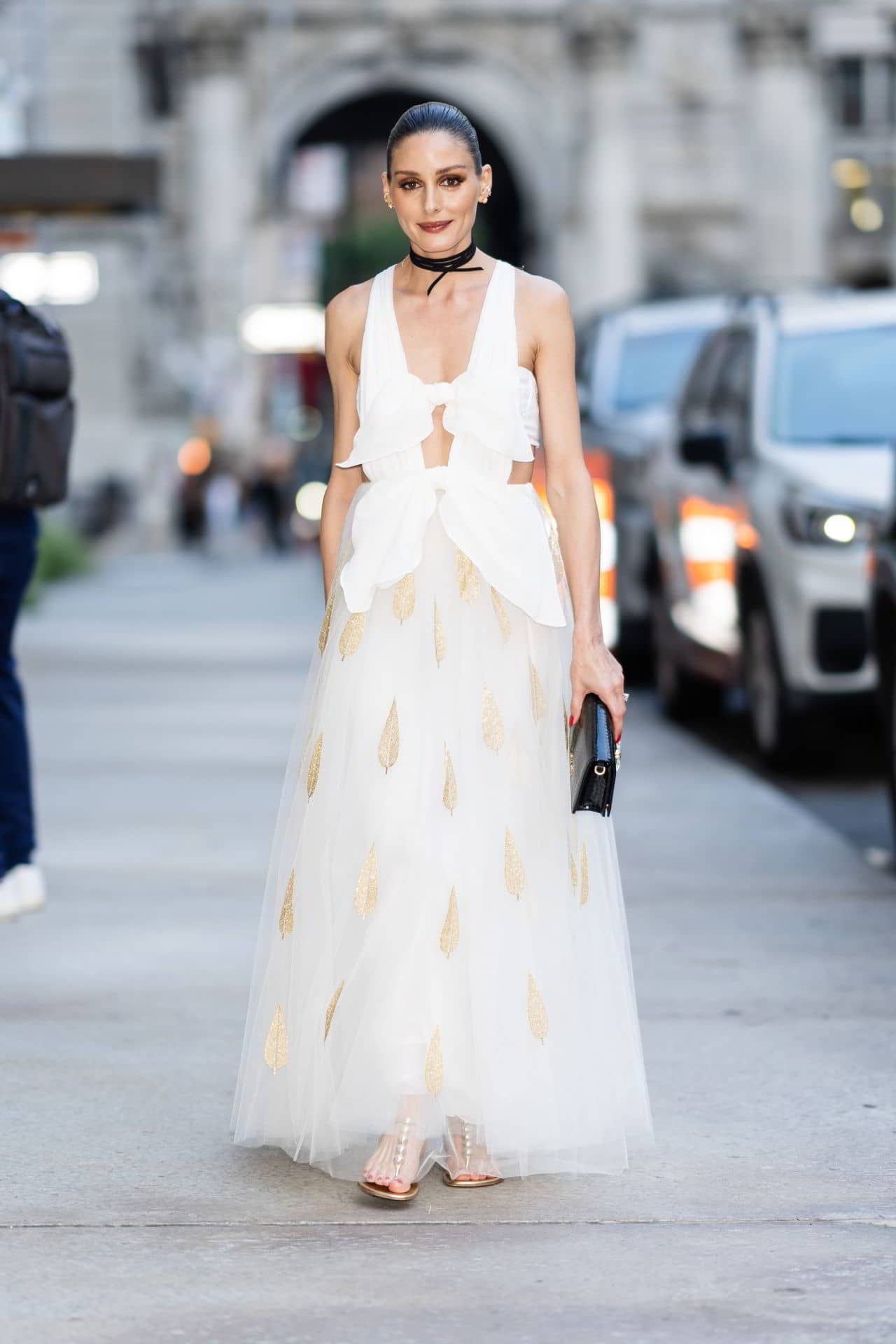 Olivia Palermo Shines in a Tulle Maxi Skirt at New York Night Event - 1